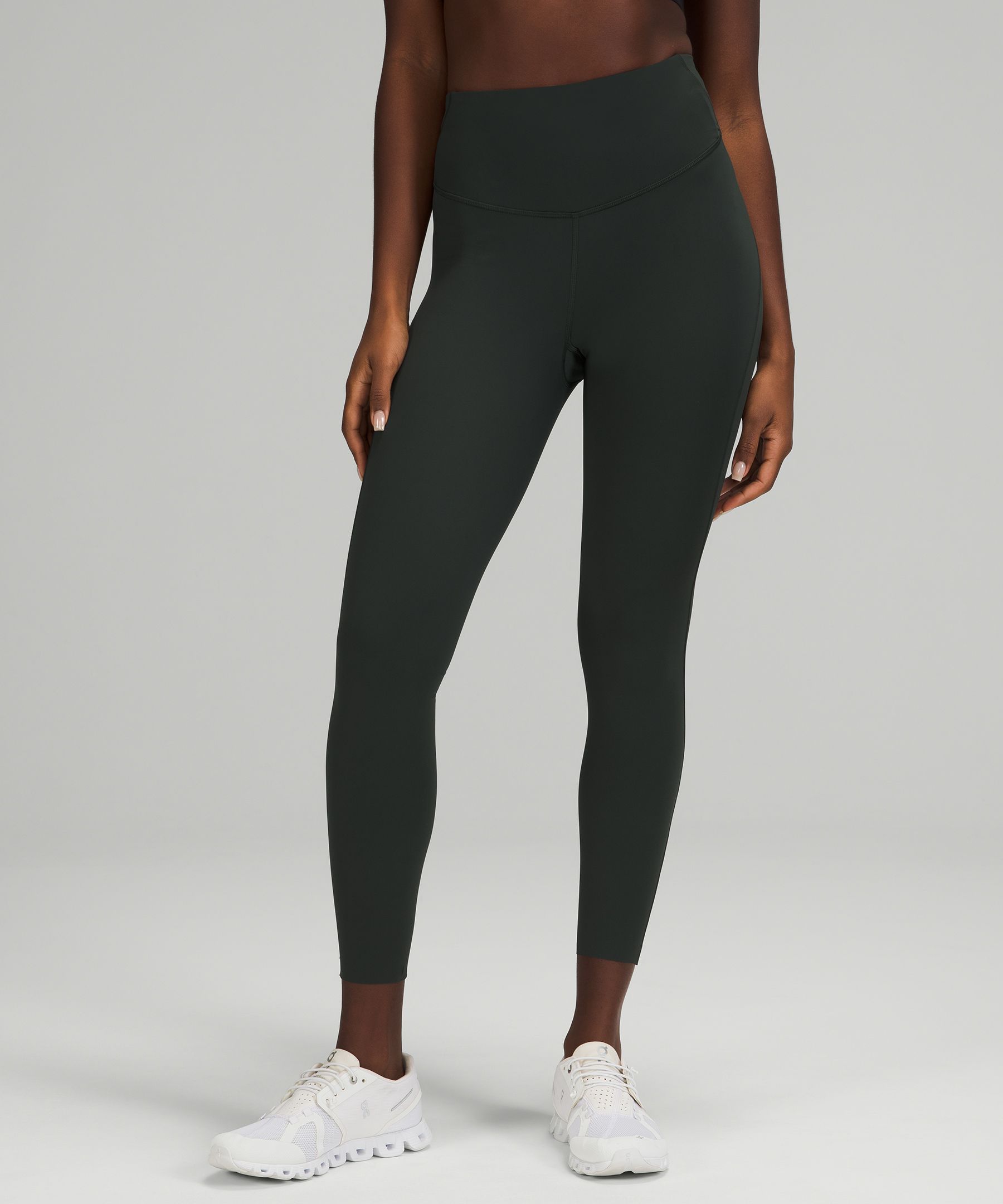 Lululemon Base Pace High-rise Running Tights 25" In Rainforest Green
