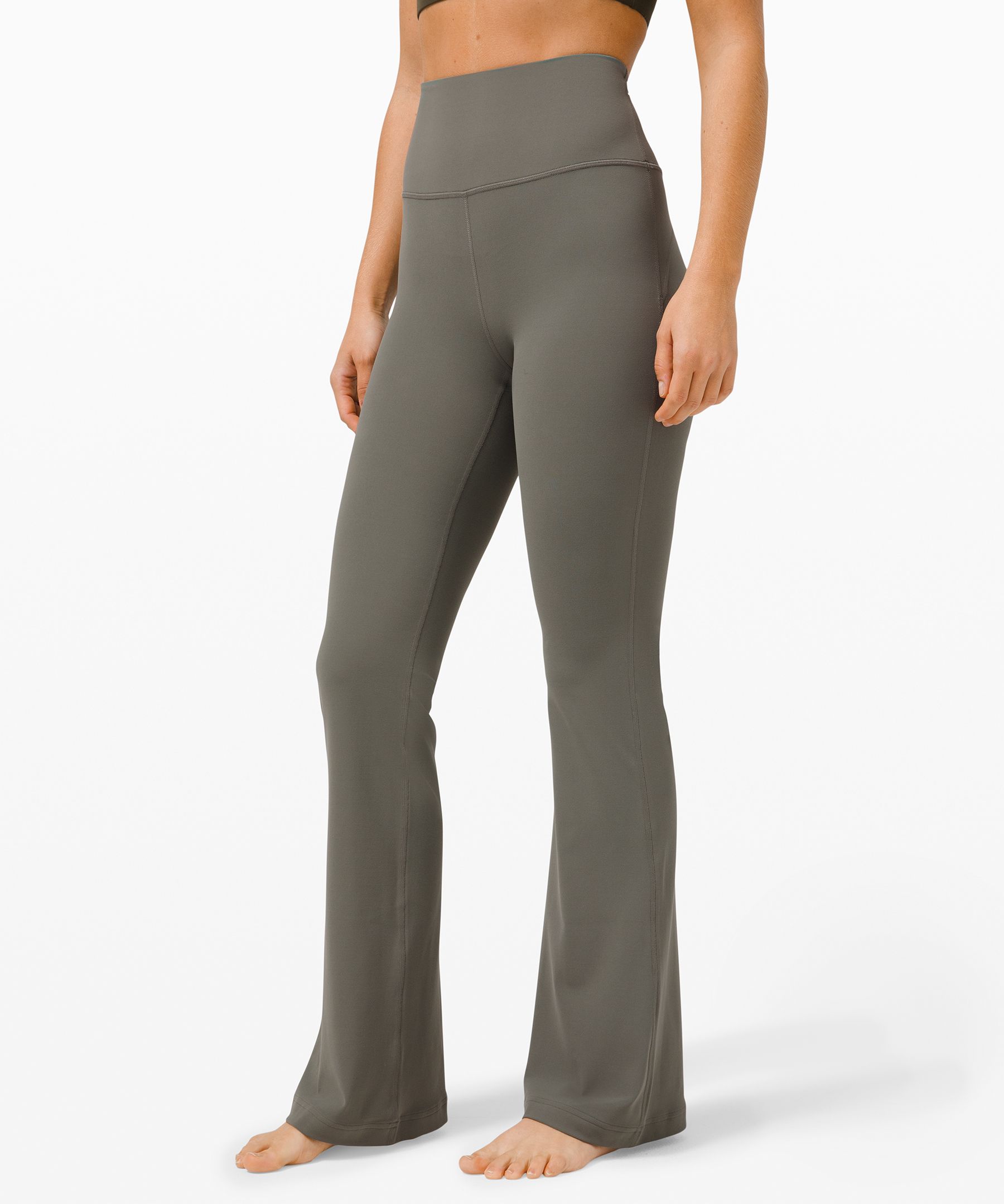 Lululemon Groove Super-high-rise Flared Pants Nulu Regular