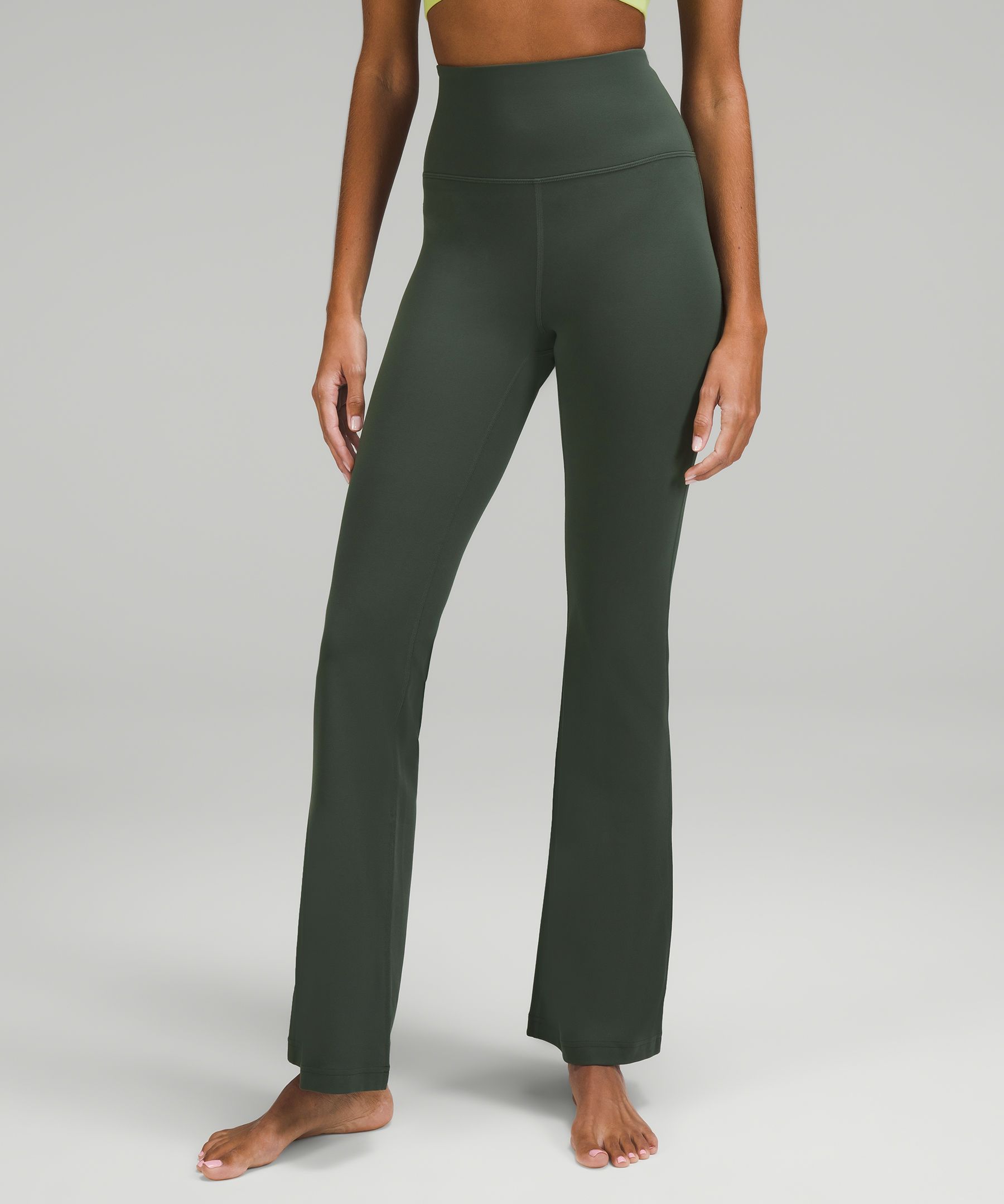 Lululemon Groove Super-high-rise Flared Pants Nulu | ModeSens