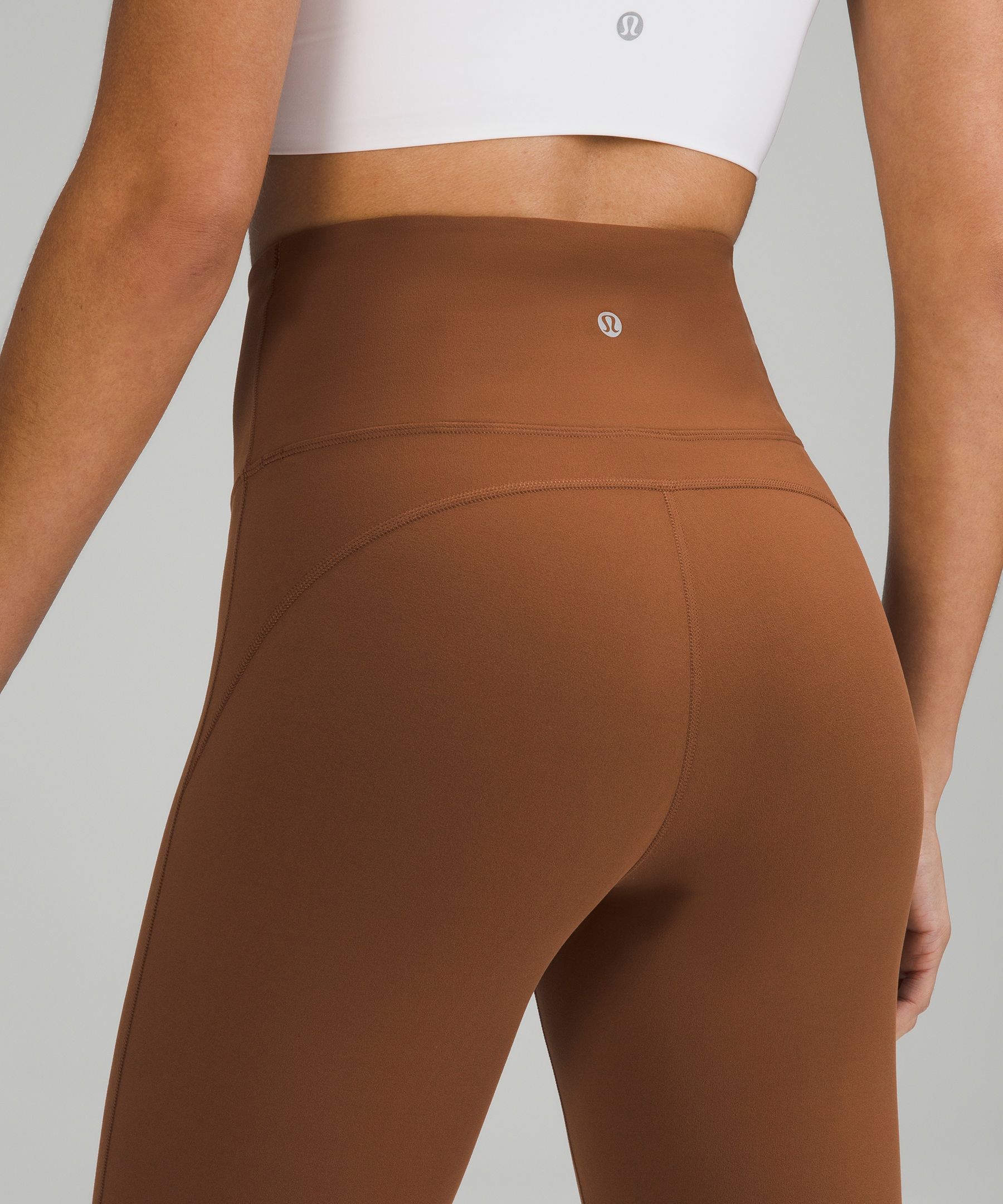 Lululemon Groove Super-High-Rise Flared Pant *Nulu - Roasted Brown