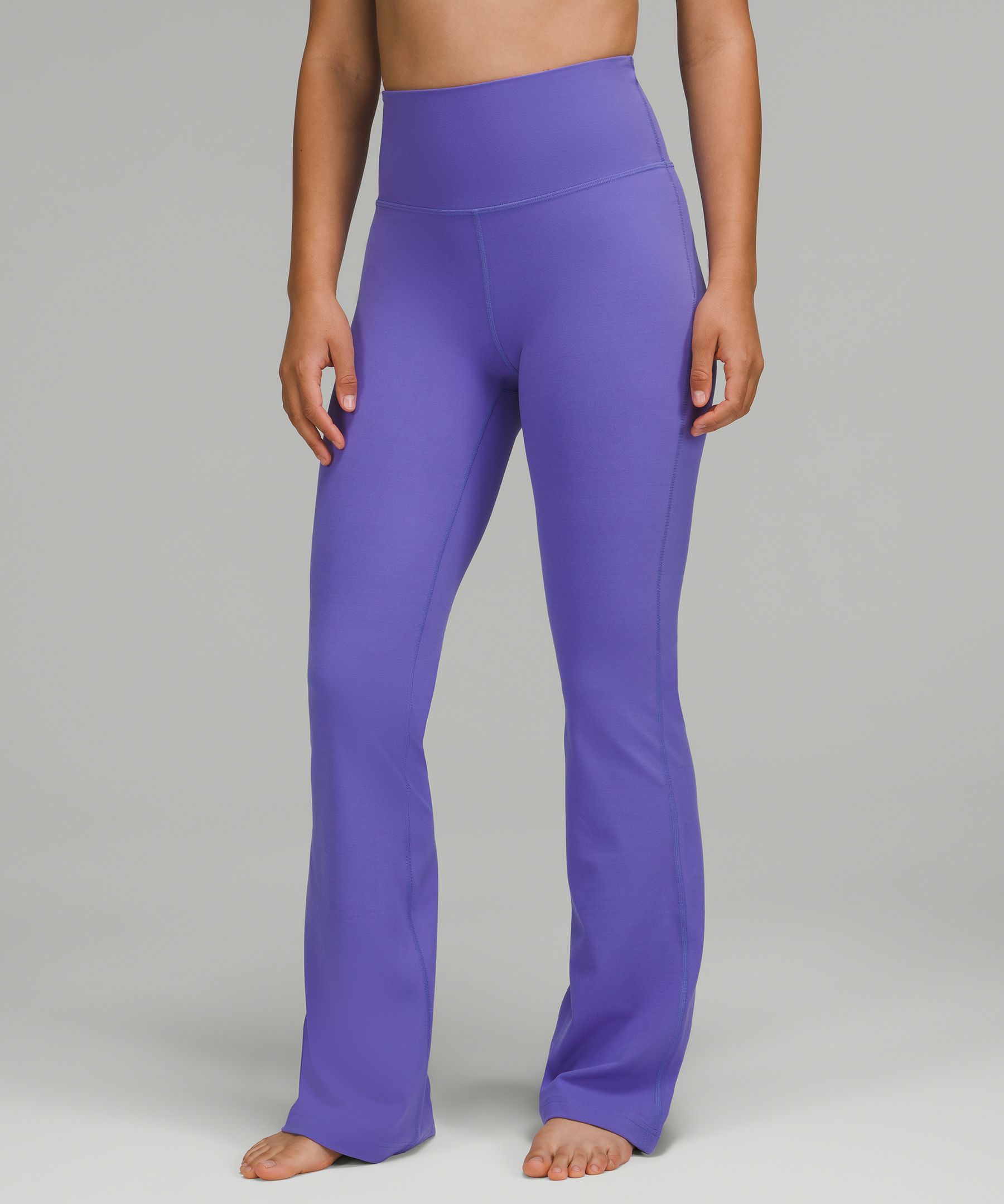 Lululemon Grooveハイライズフレアパンツポケット付きサイズ6 Groove ハイライズフレアパンツ ポケット付き 32.5インチ