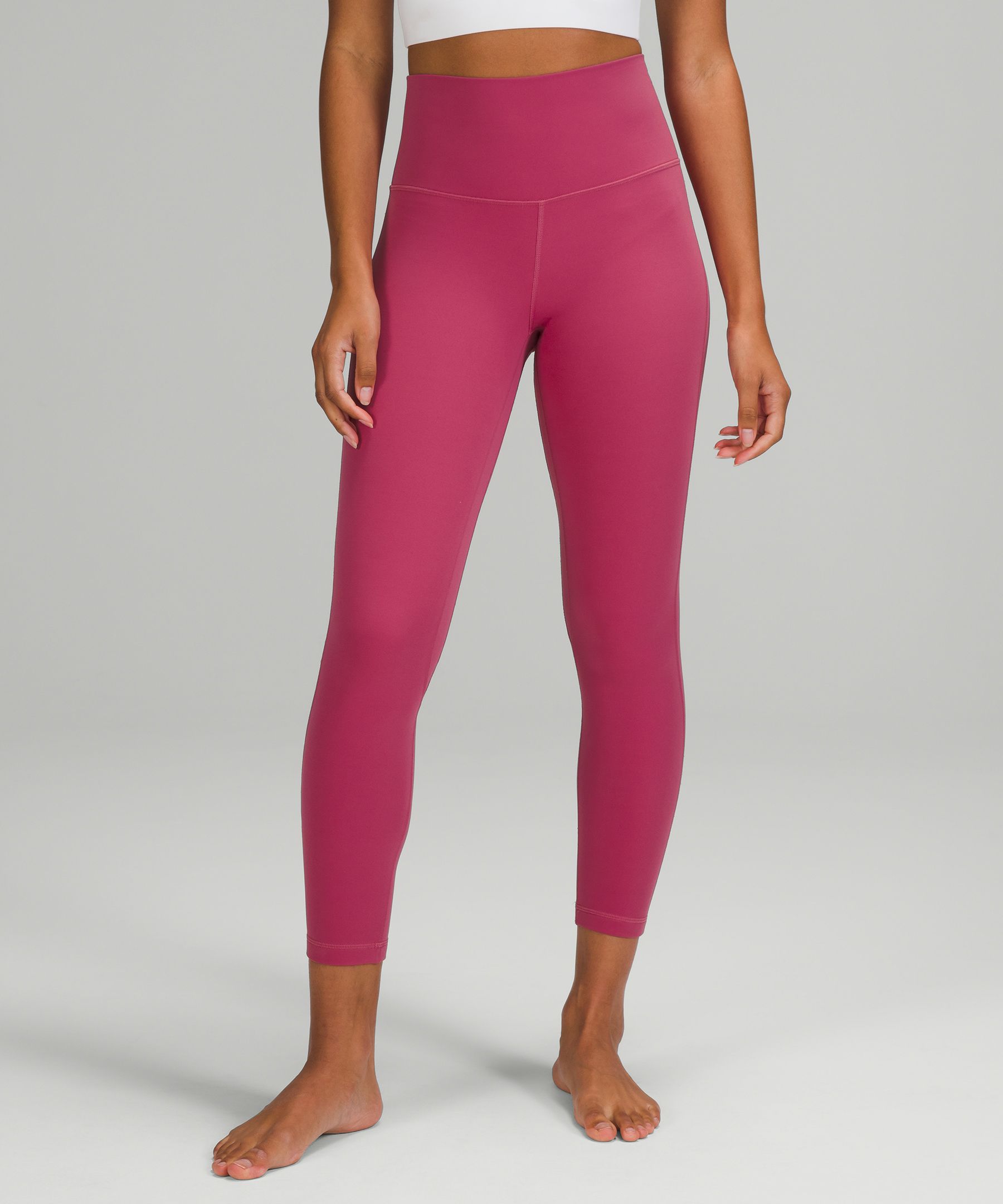 Lululemon Align™ High-rise Pants 25" In Pink Lychee