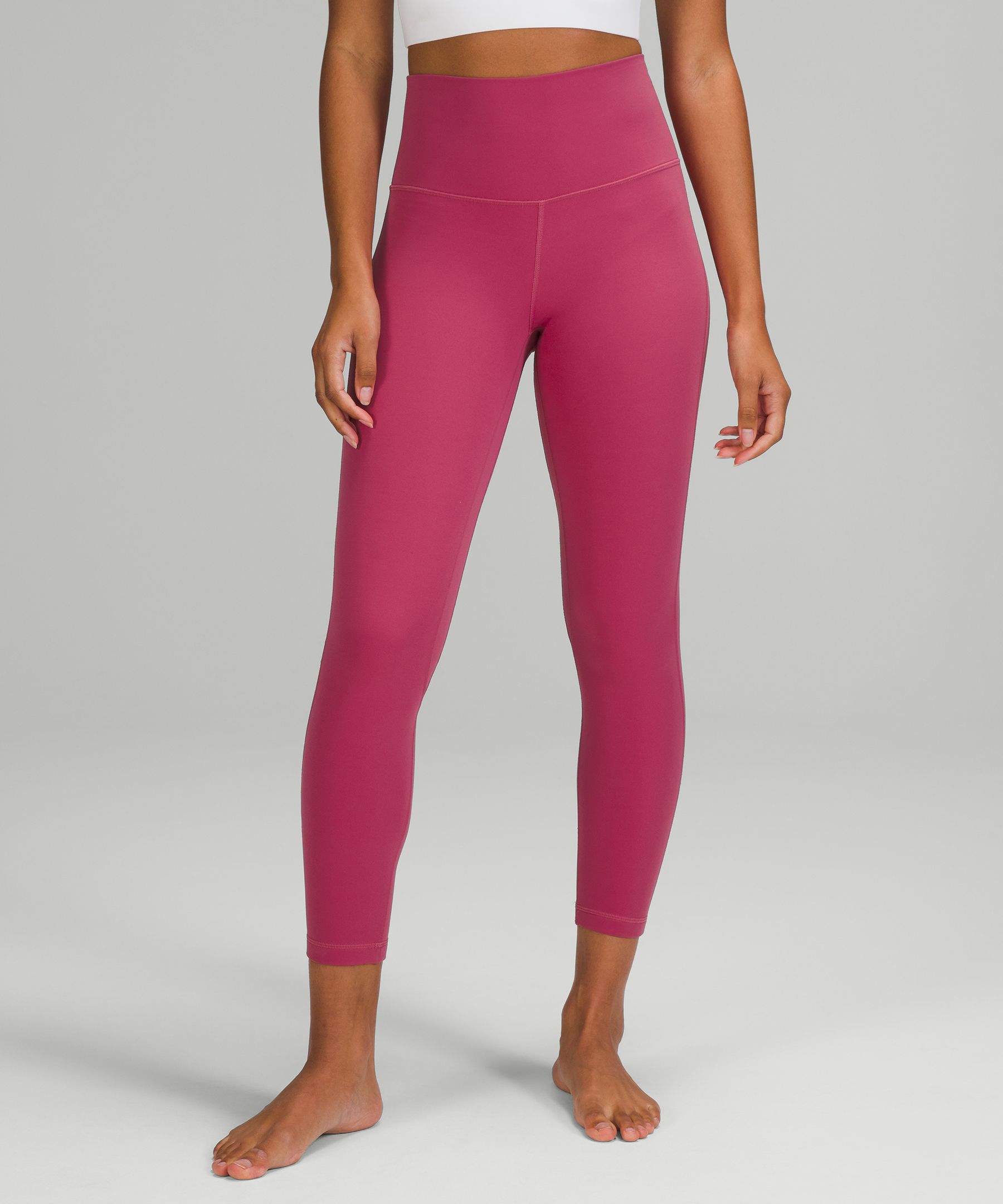 Lululemon align 25” tights Pink Peony, Women's Fashion, Activewear on  Carousell