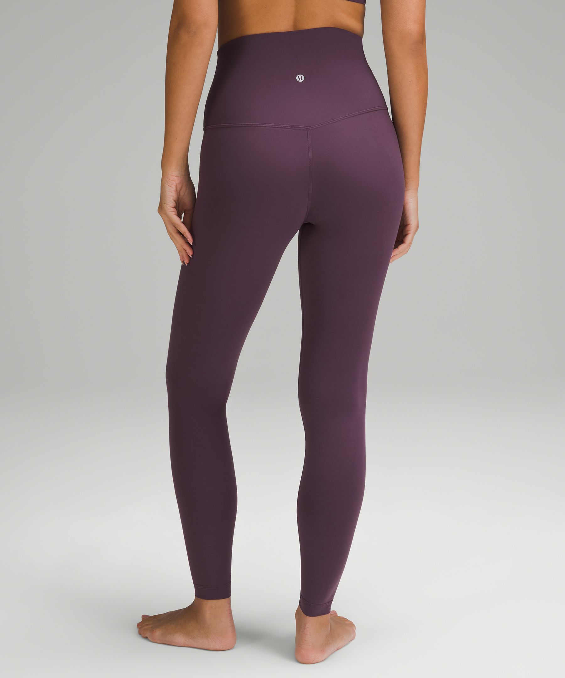 Lululemon Purple High Rise 7/8 Leggings Size 4 - Gem