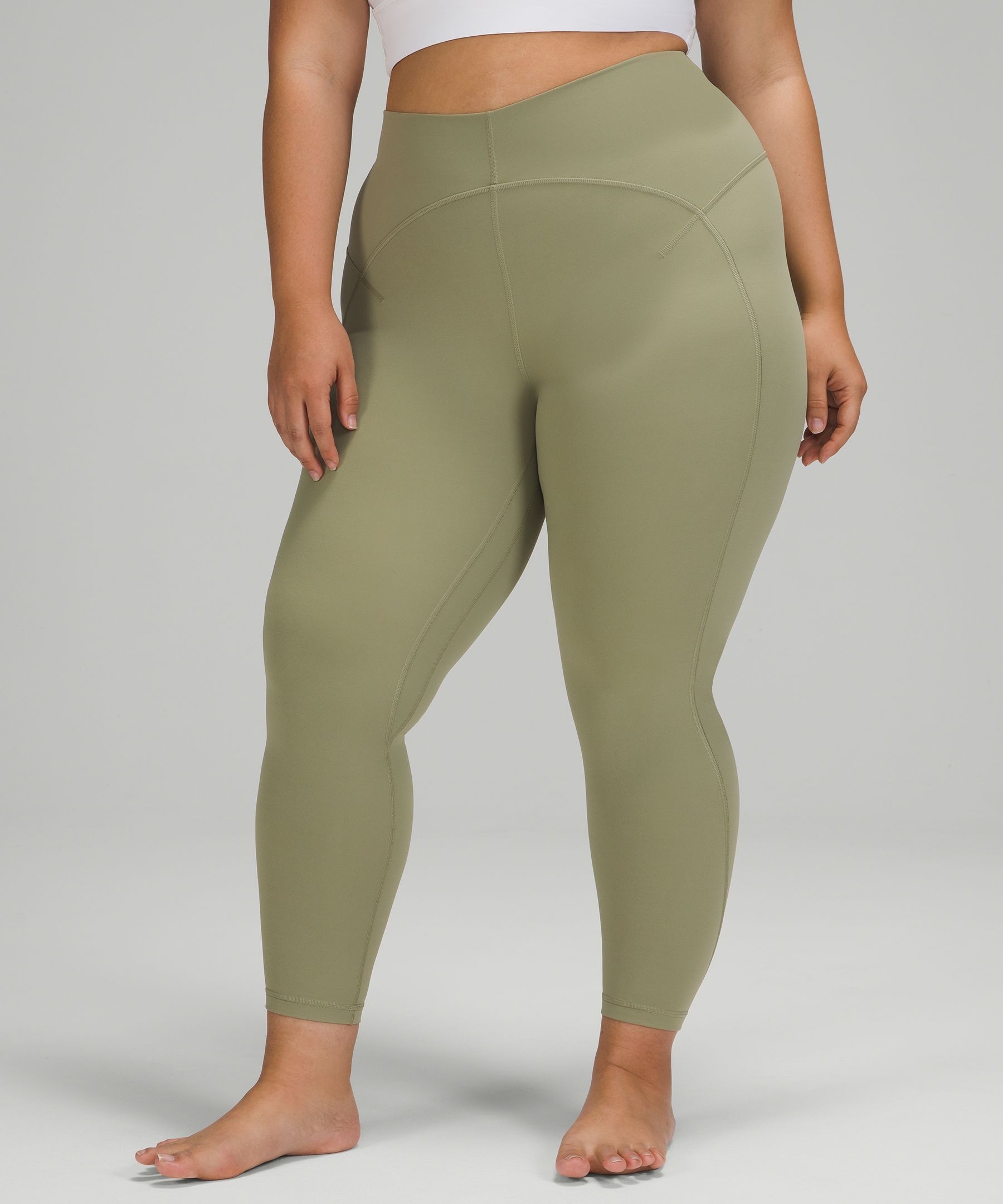 Lululemon Unlimit High-rise Tights 25 In Rosemary Green