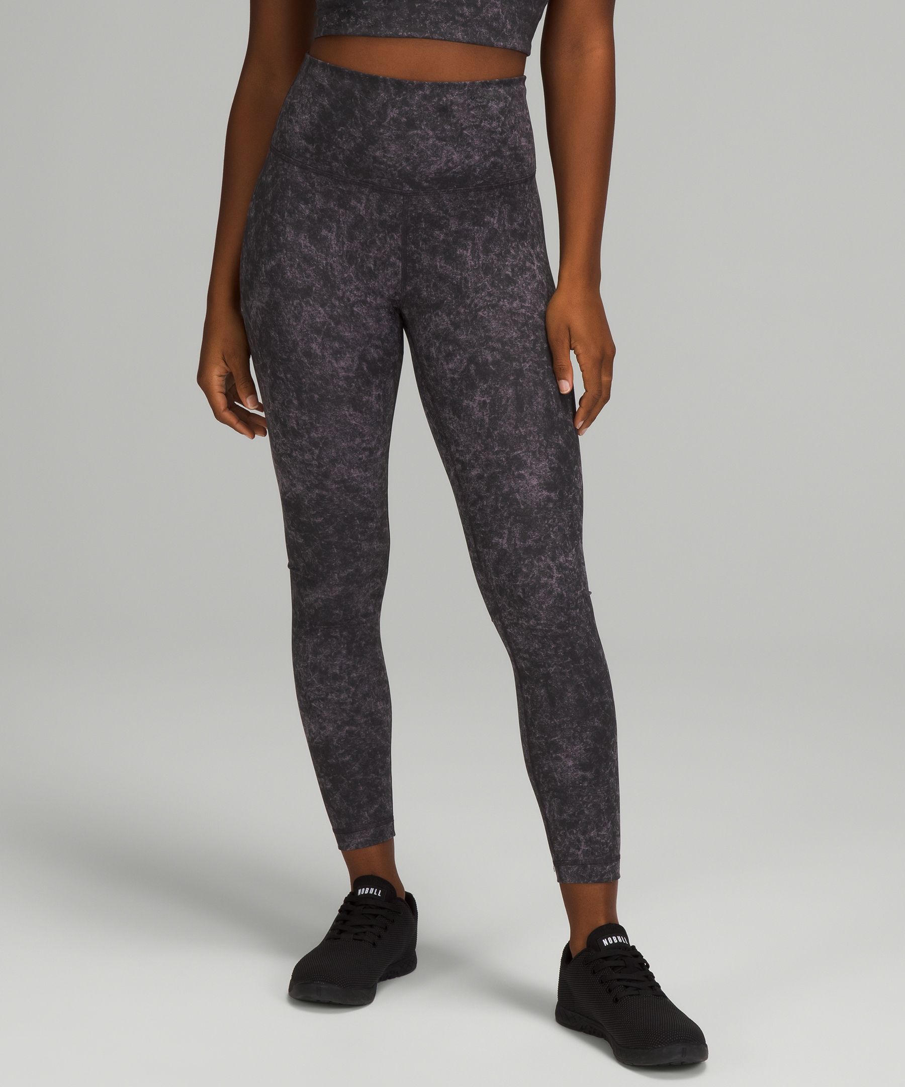 Lululemon Wunder Train High-rise Tights 25" In Gray