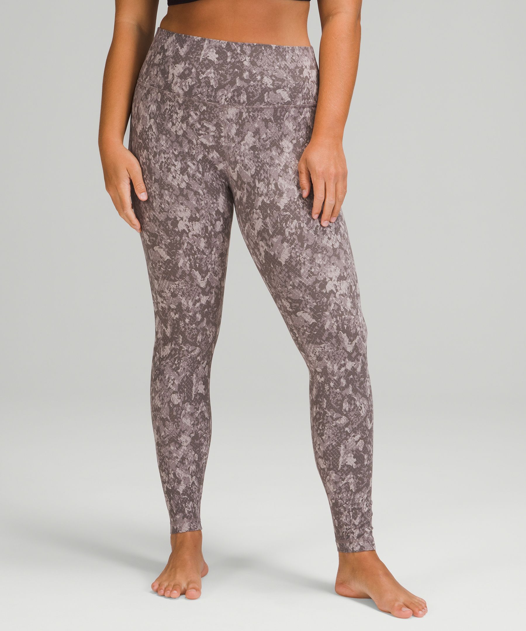 Lululemon Align™ High-rise Leggings 28" In Hideaway Camo Lunar Rock