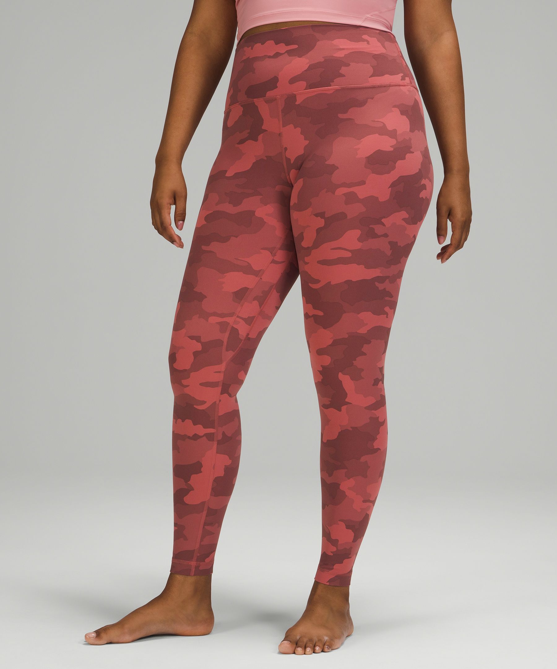 Lululemon Align™ High-rise Leggings 28" In Heritage 365 Camo Brier Rose