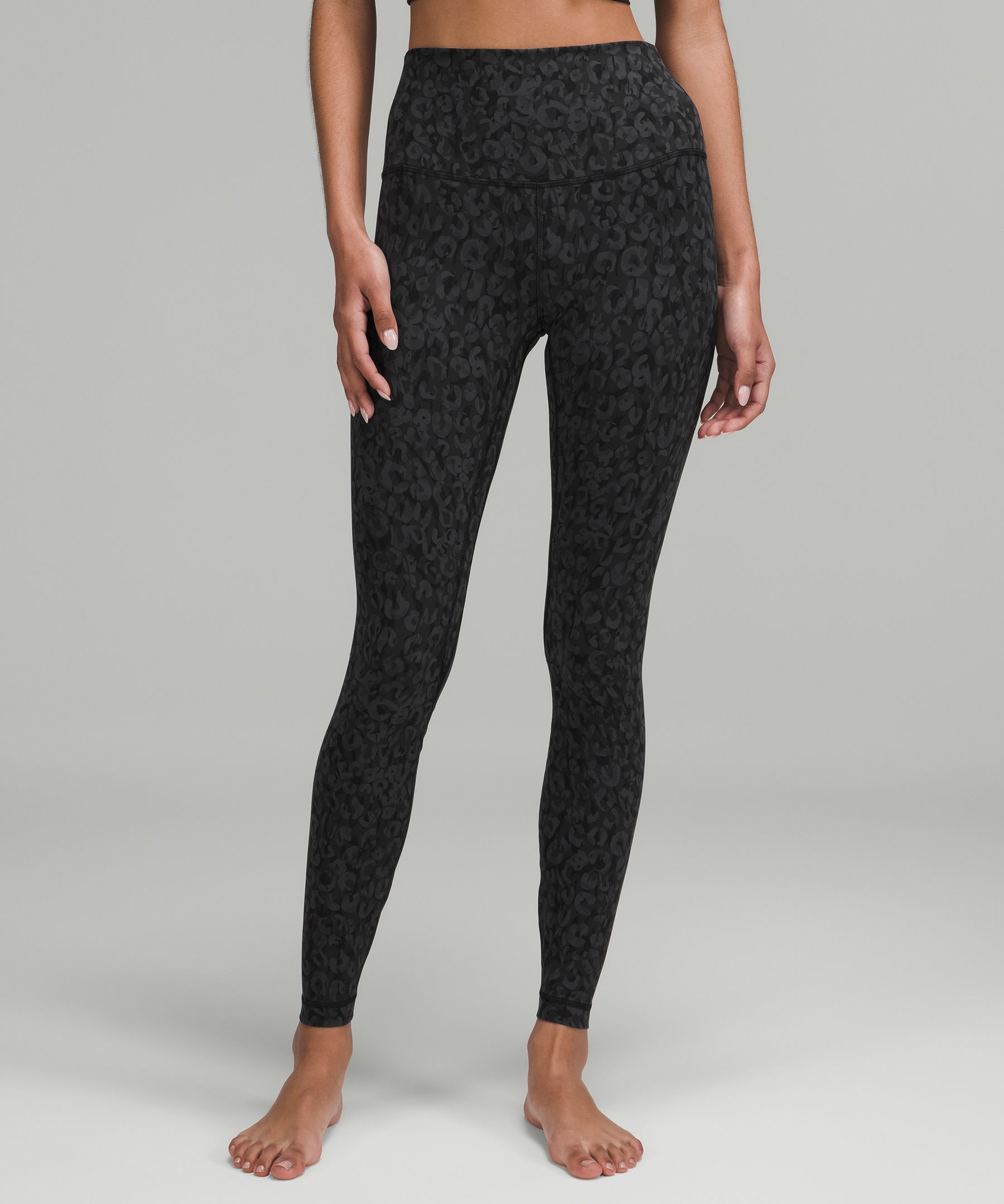 Lululemon Align™ High-rise Pants 28" In Intertwined Camo Deep Coal