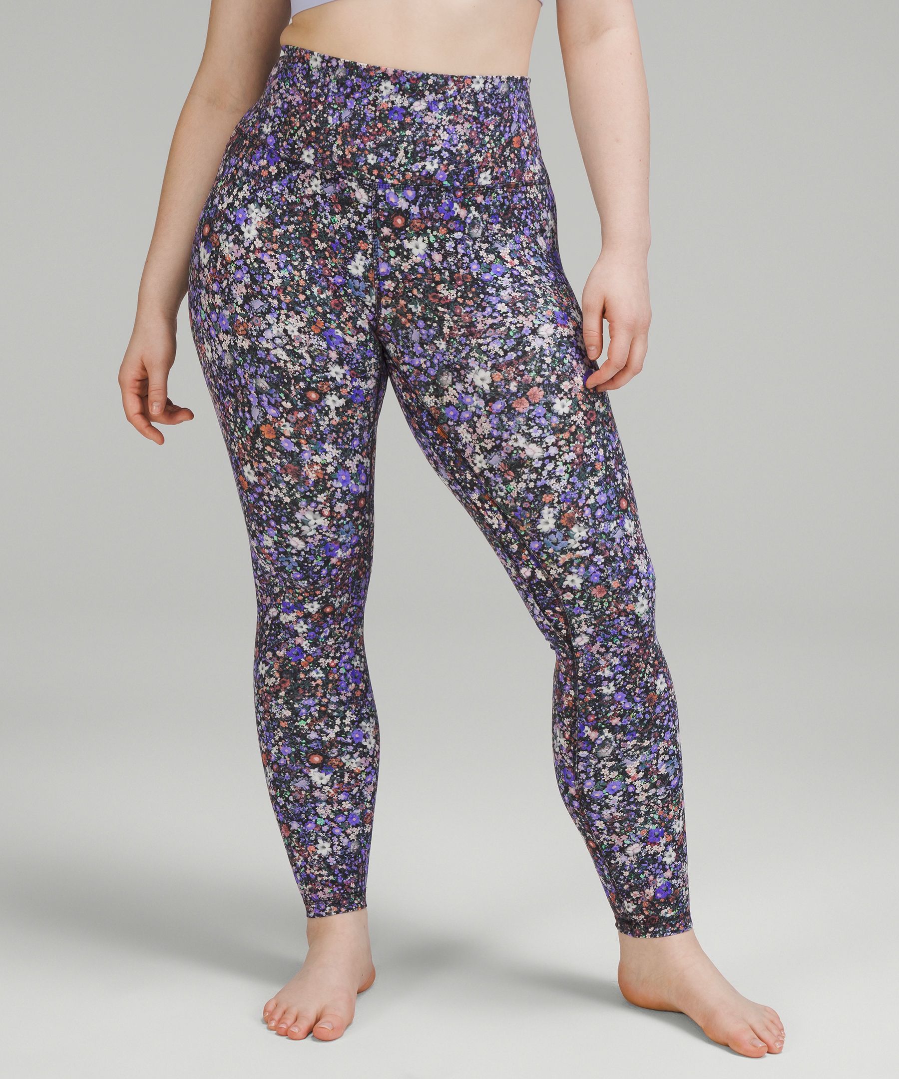 Lululemon floral pants hotsell