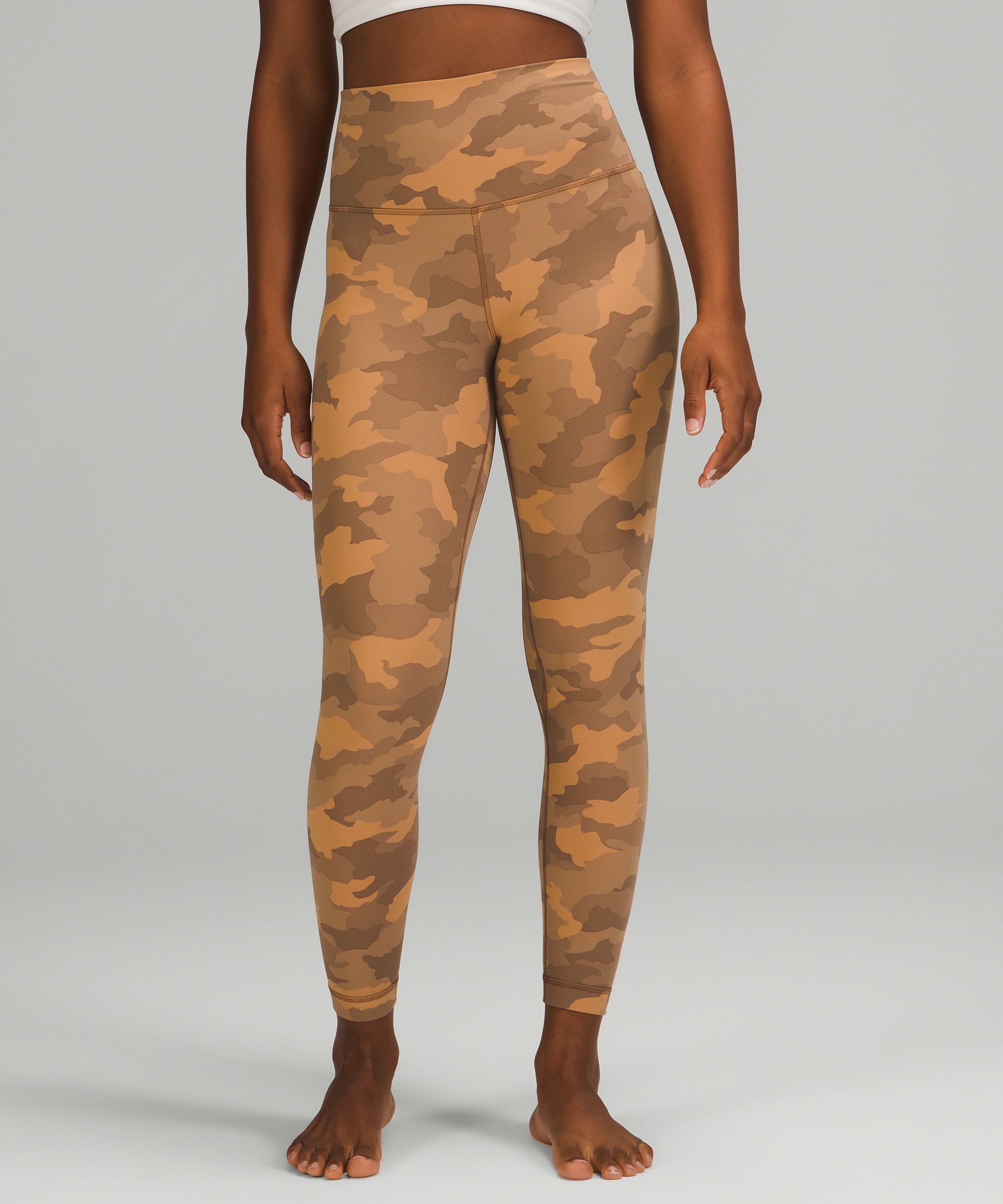 Brown Camo Lulu Leggings For Sale In Usa