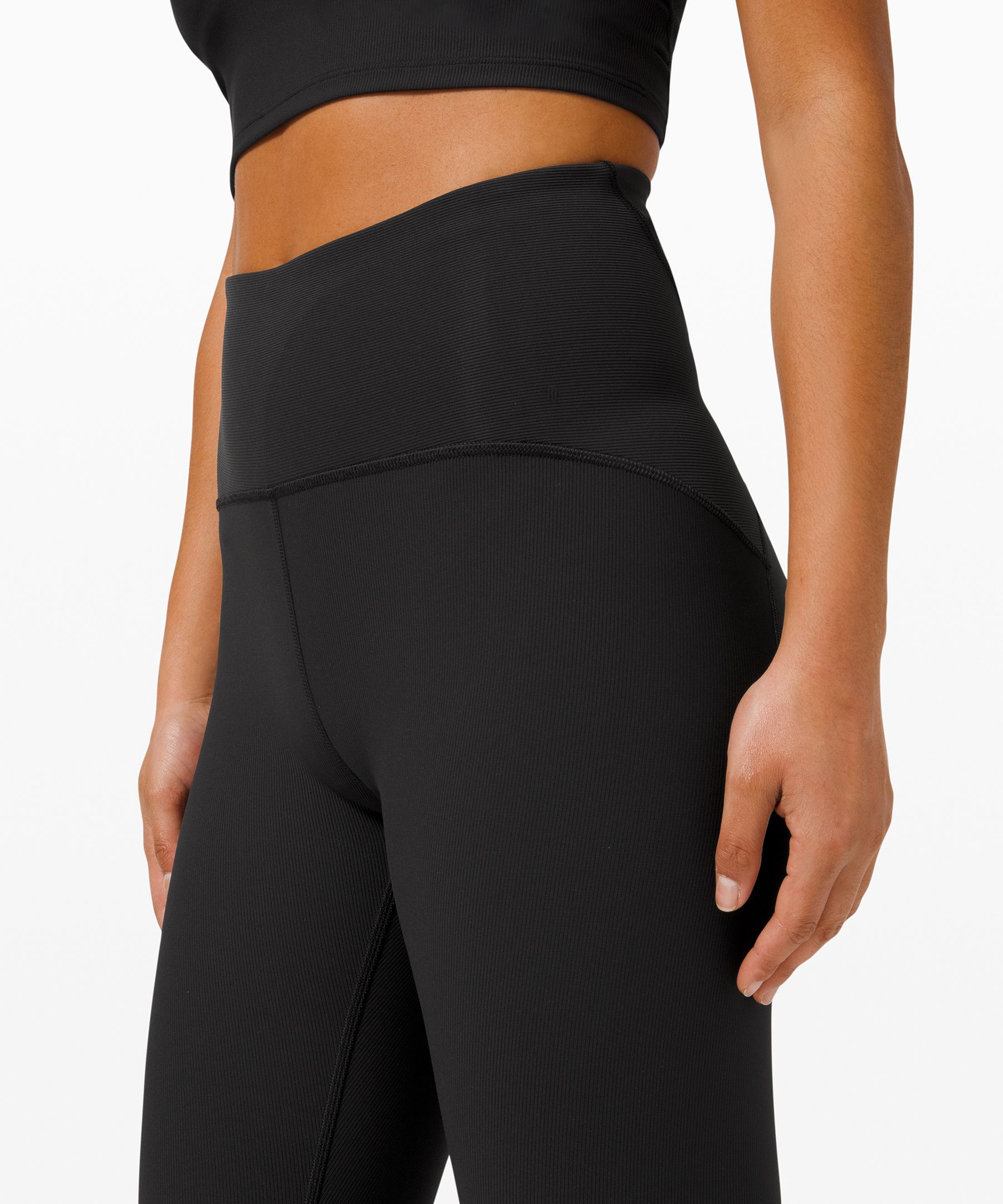 Lululemon Ribbed Contoured High-Rise Tight 28 *Online Only