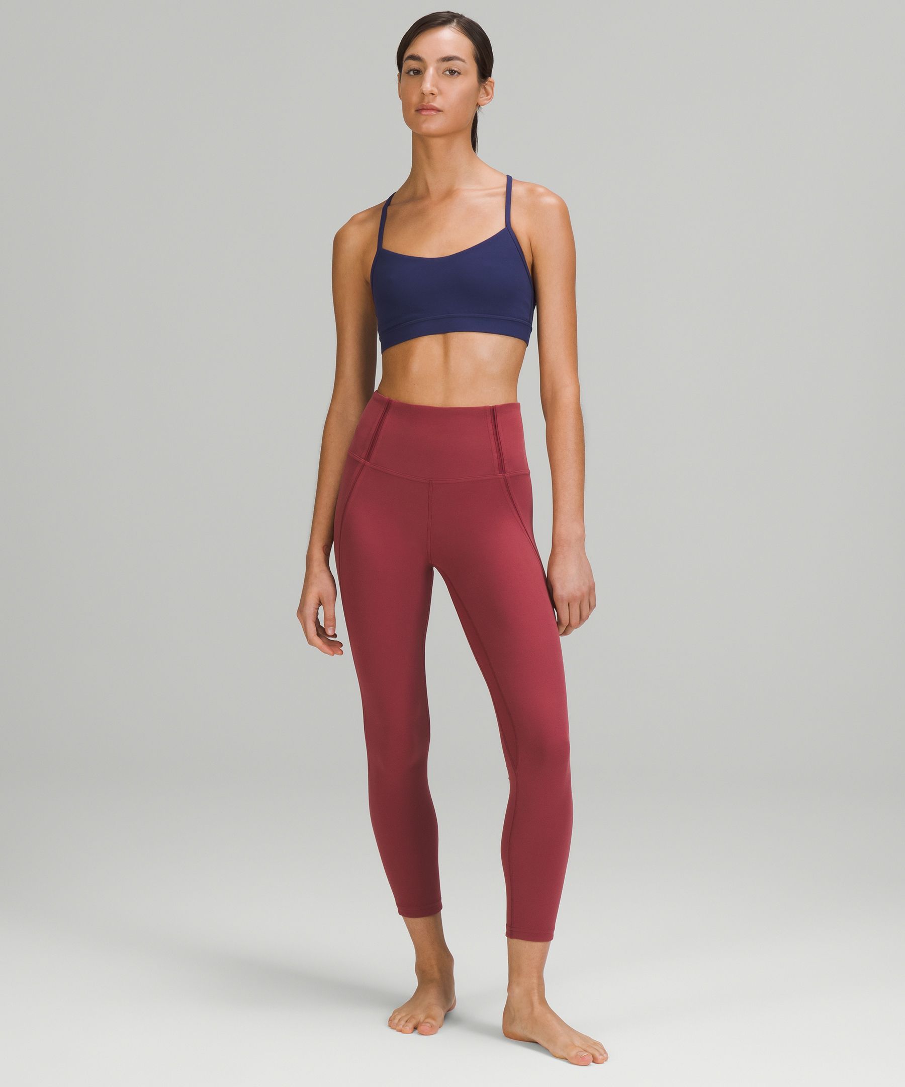 Mesh-Panelled Nulu High-Rise Yoga Crops 23