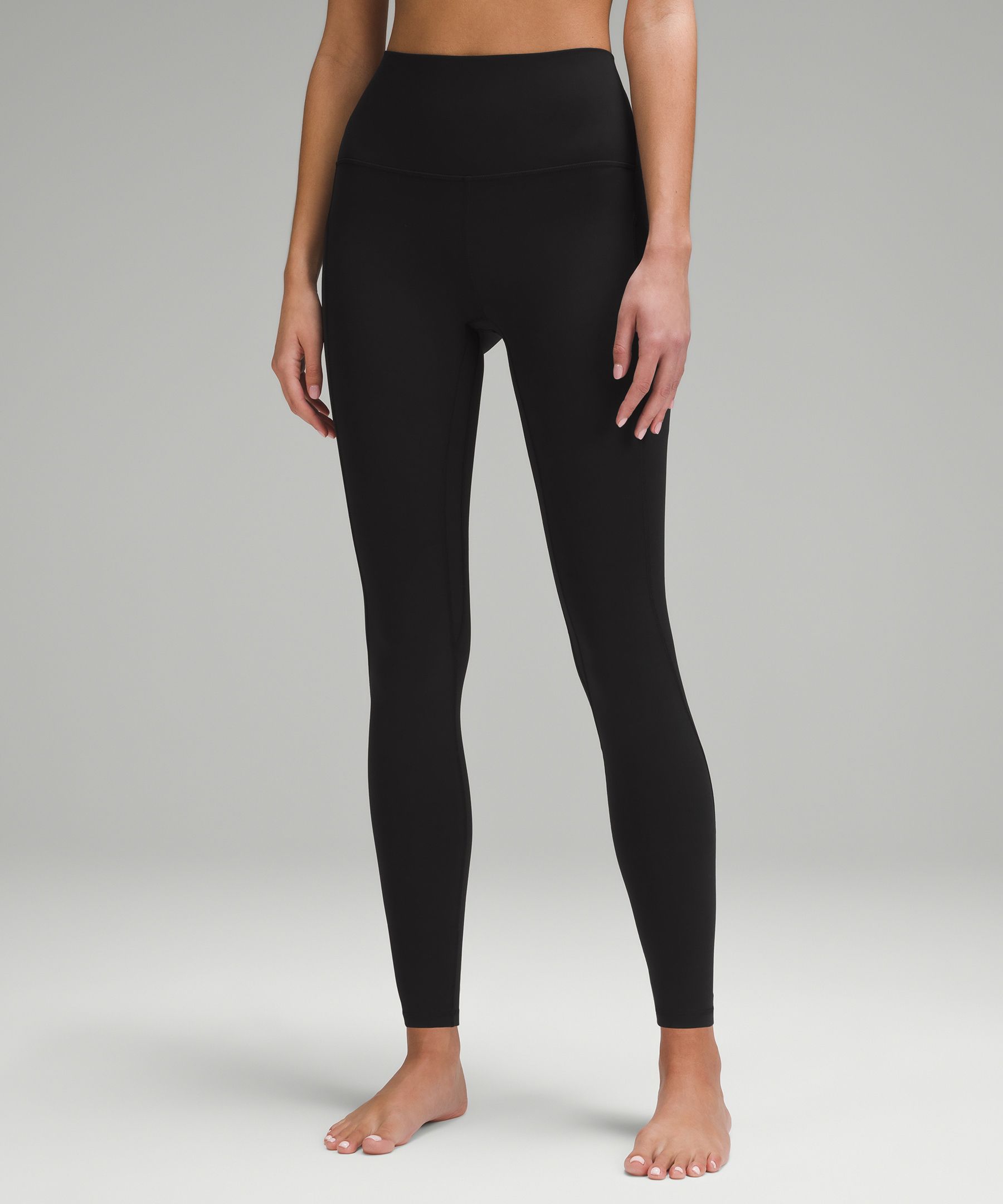 Lululemon high waisted store leggings with pockets