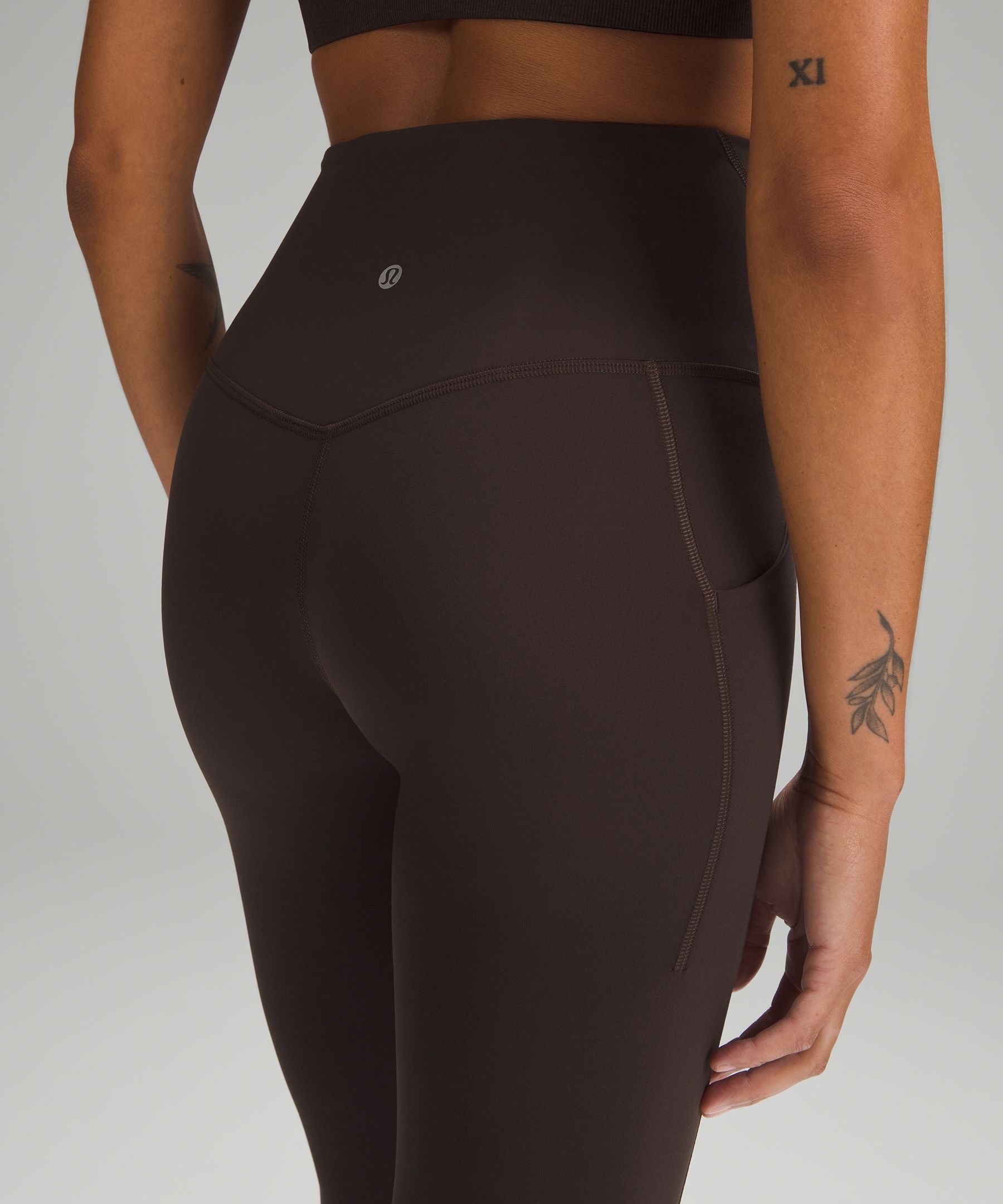 Lululemon Leggings Black With Pockets Size 6 - $40 (68% Off Retail) - From  Bailee