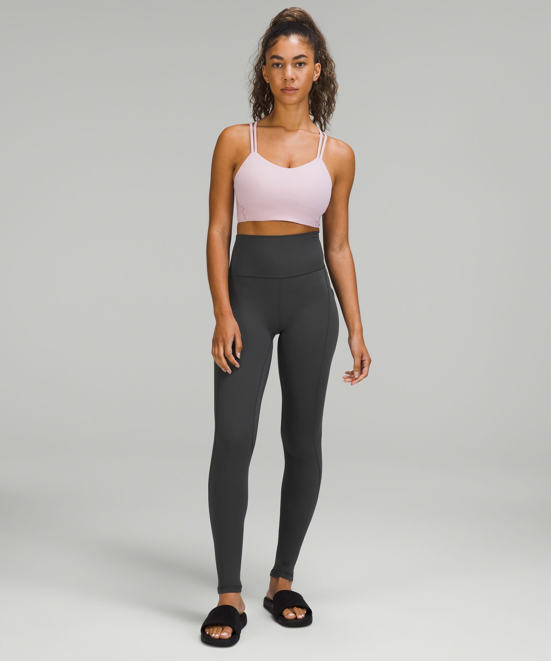 Lululemon Black Align 25” Logo Leggings Size 6 - $112 - From Ava