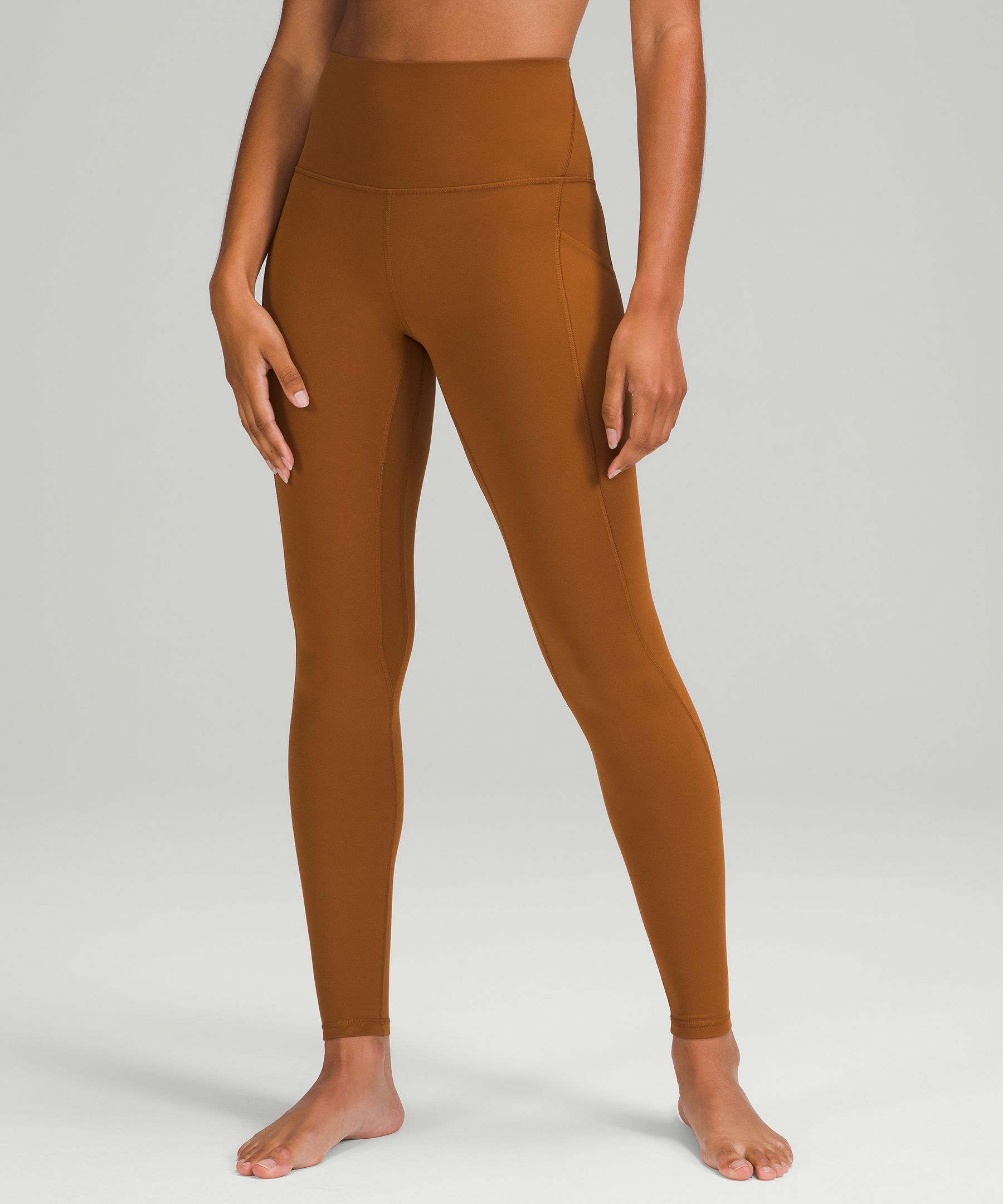 Lululemon Align™ High-rise Pants With Pockets 31" In Copper Brown