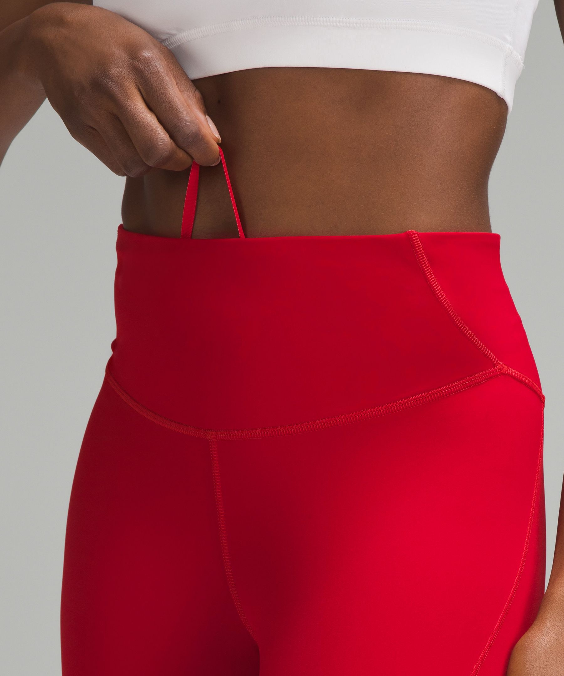 Resilient Pocket Legging - Fire Red