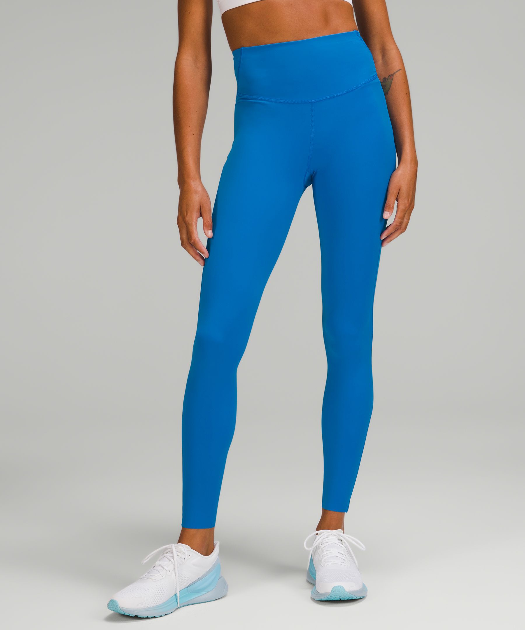 high rise running tights