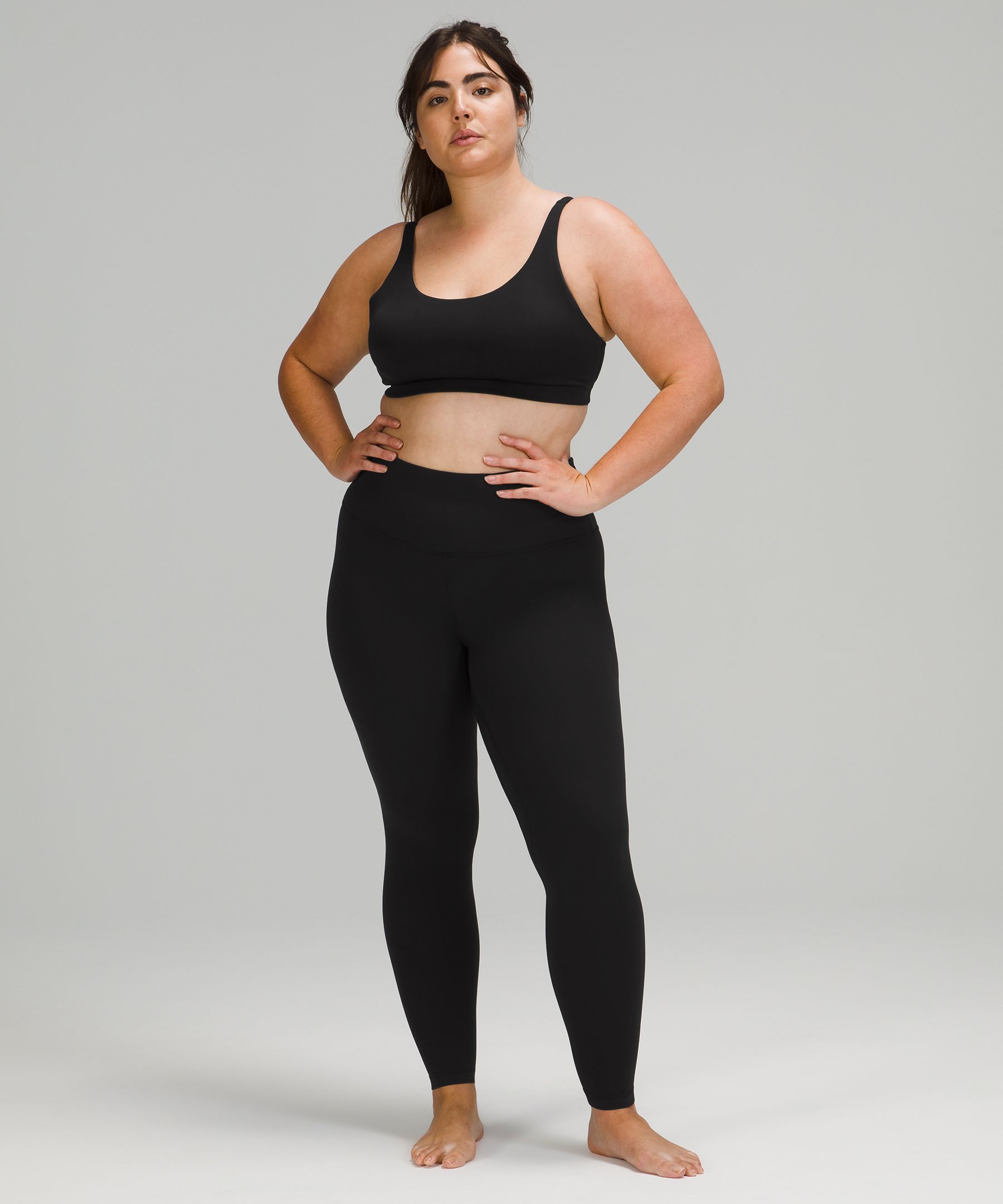 Lululemon Side Ribbon Pocket Leggings Blue Size 6 - $49 (54% Off