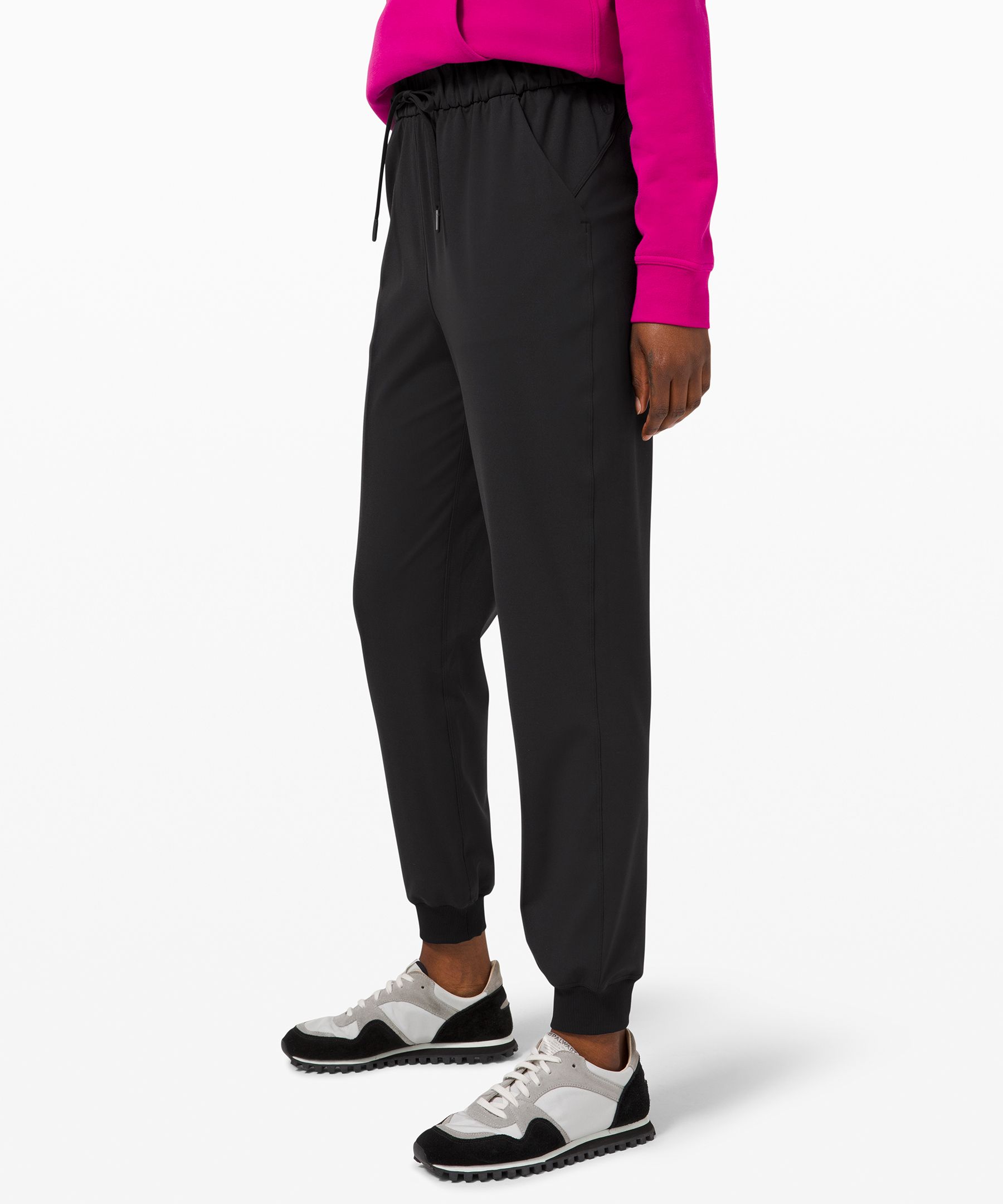 Lululemon Women joggers Stretch Luxtreme High-Rise Pant Black Full Length  Size 4
