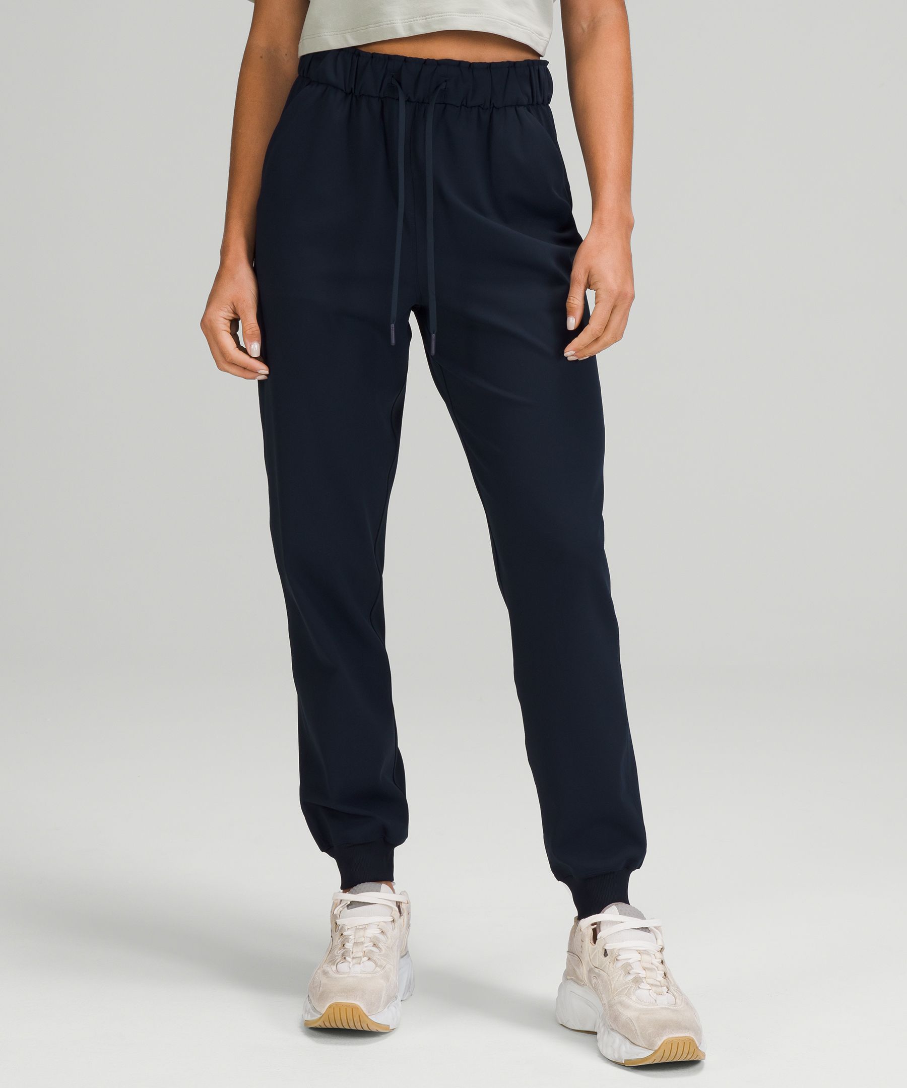 Lululemon Scuba High-rise Joggers 7/8 Length In True Navy