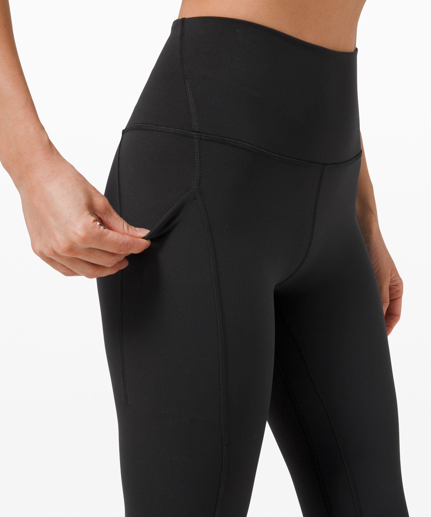 Lululemon Align High Rise Pant with Pockets 25 - Black - lulu