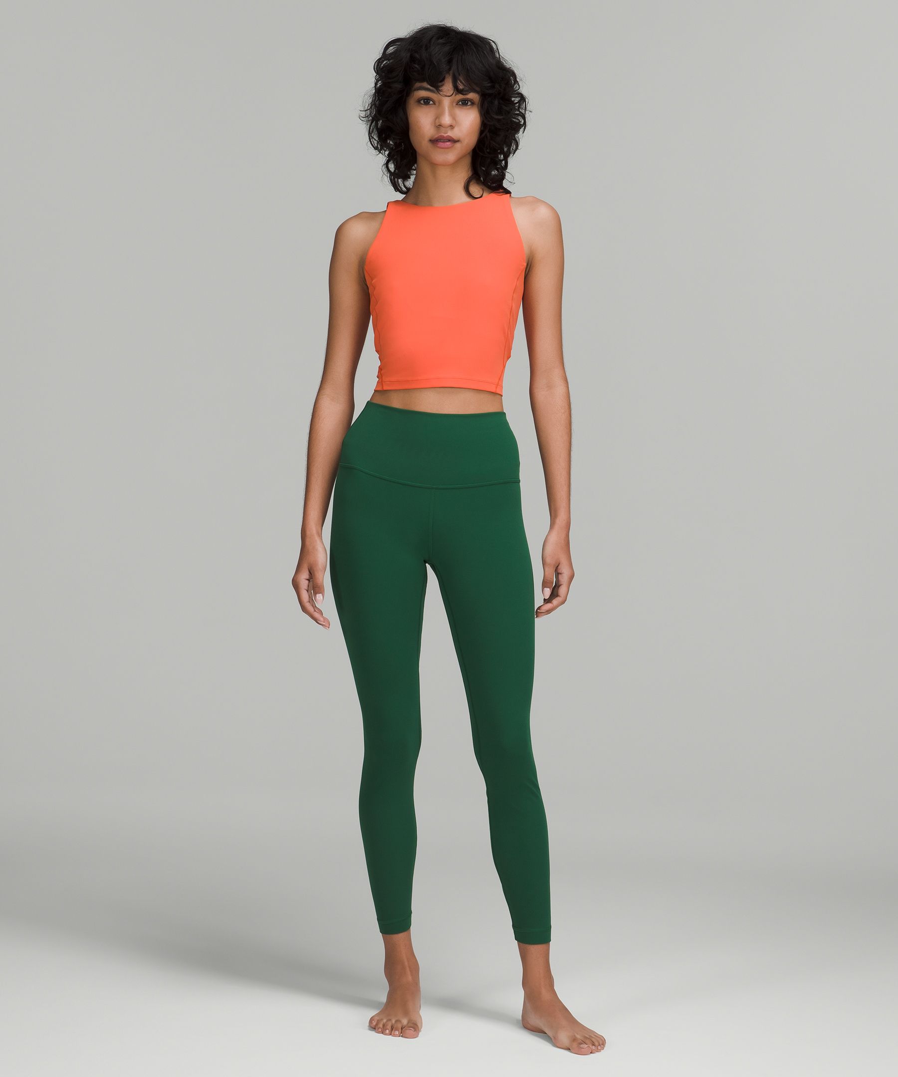 lululemon athletica, Pants & Jumpsuits, Lululemon Align Legging 25 High  Rise Pant In Everglade Green 4