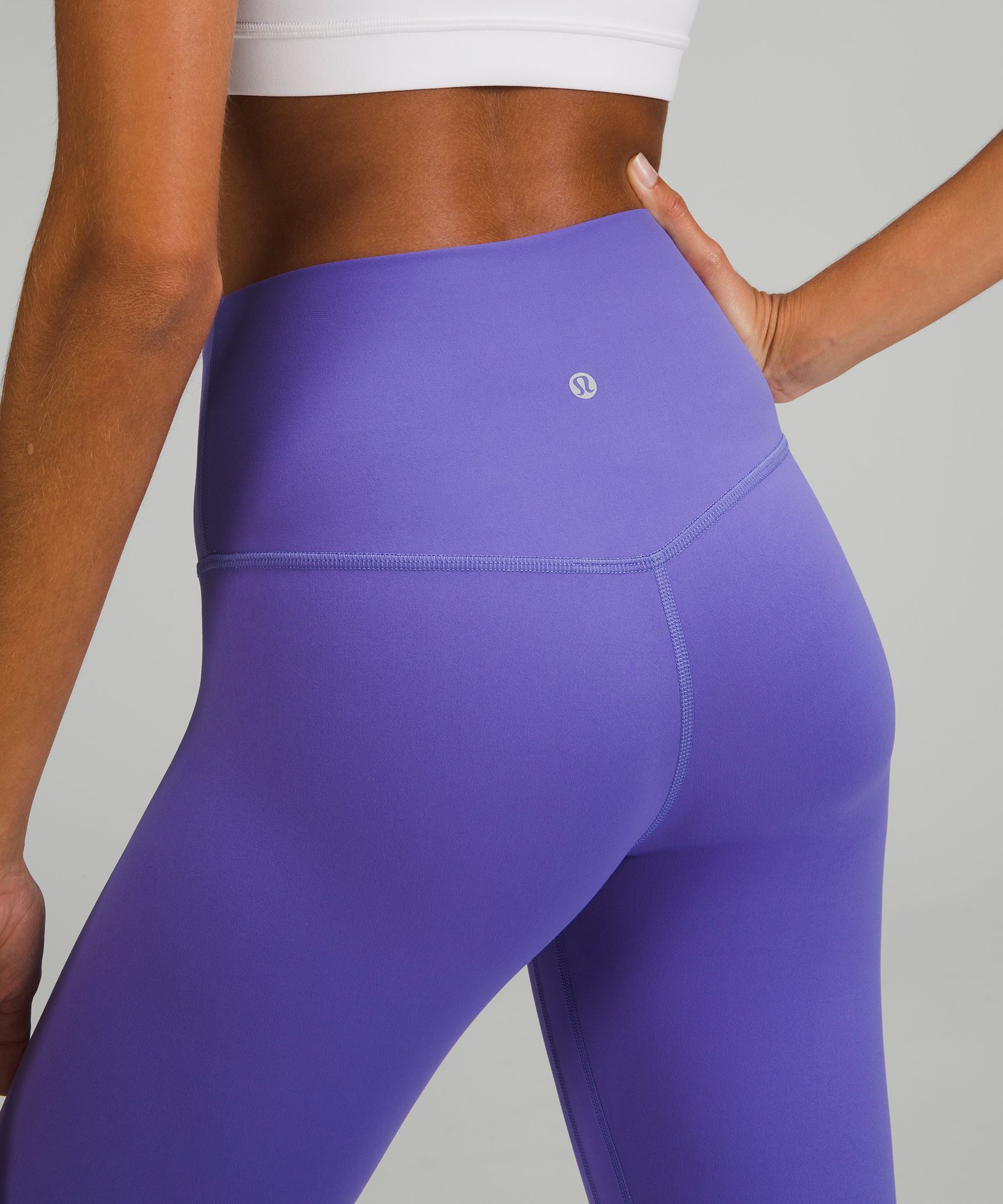 Lululemon Align Super High Rise Short *10 Violet Verbena, Women's Fashion,  Activewear on Carousell