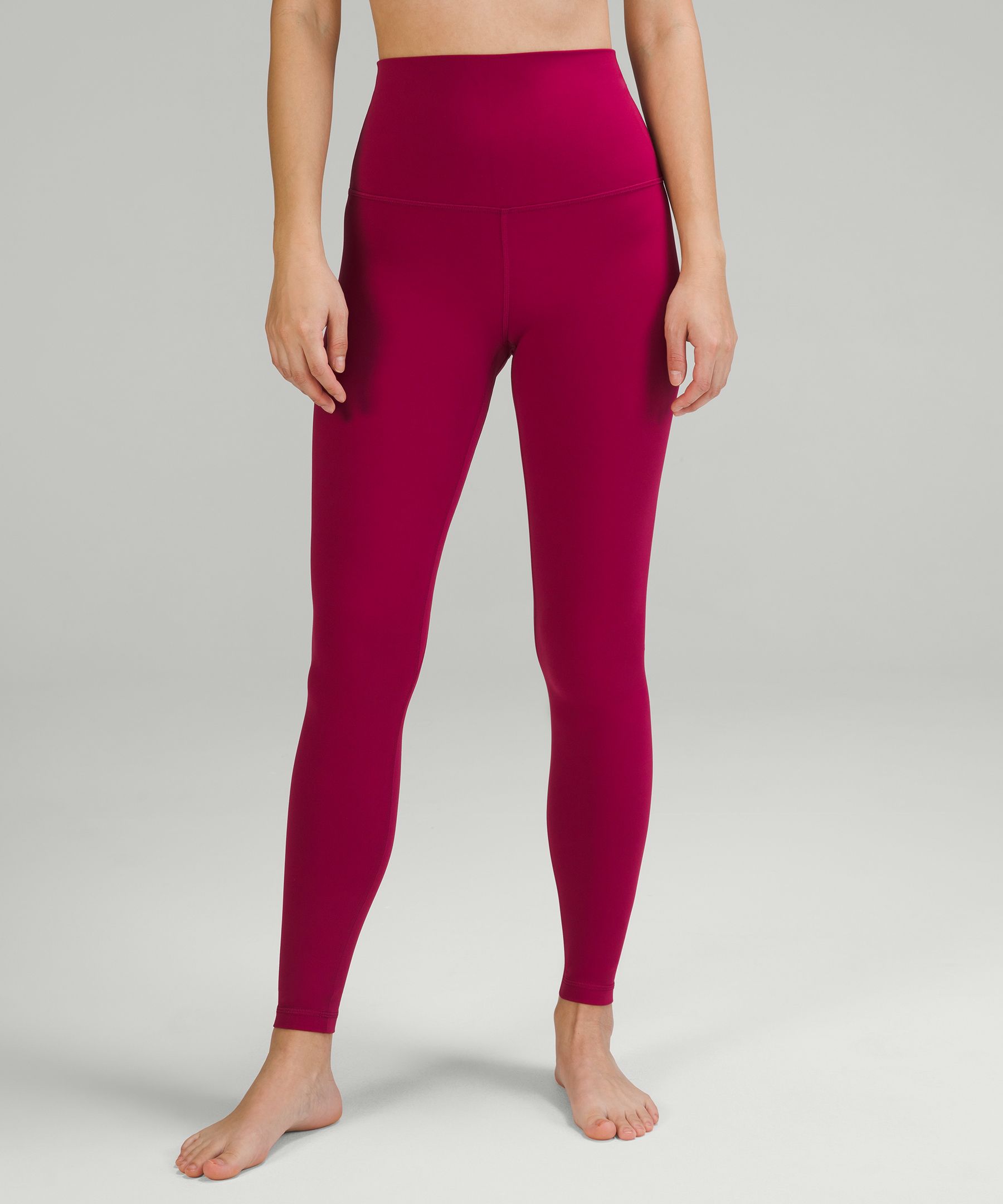 Lululemon Align™ Super-high-rise Leggings 28 In Diamond Dye Pitch