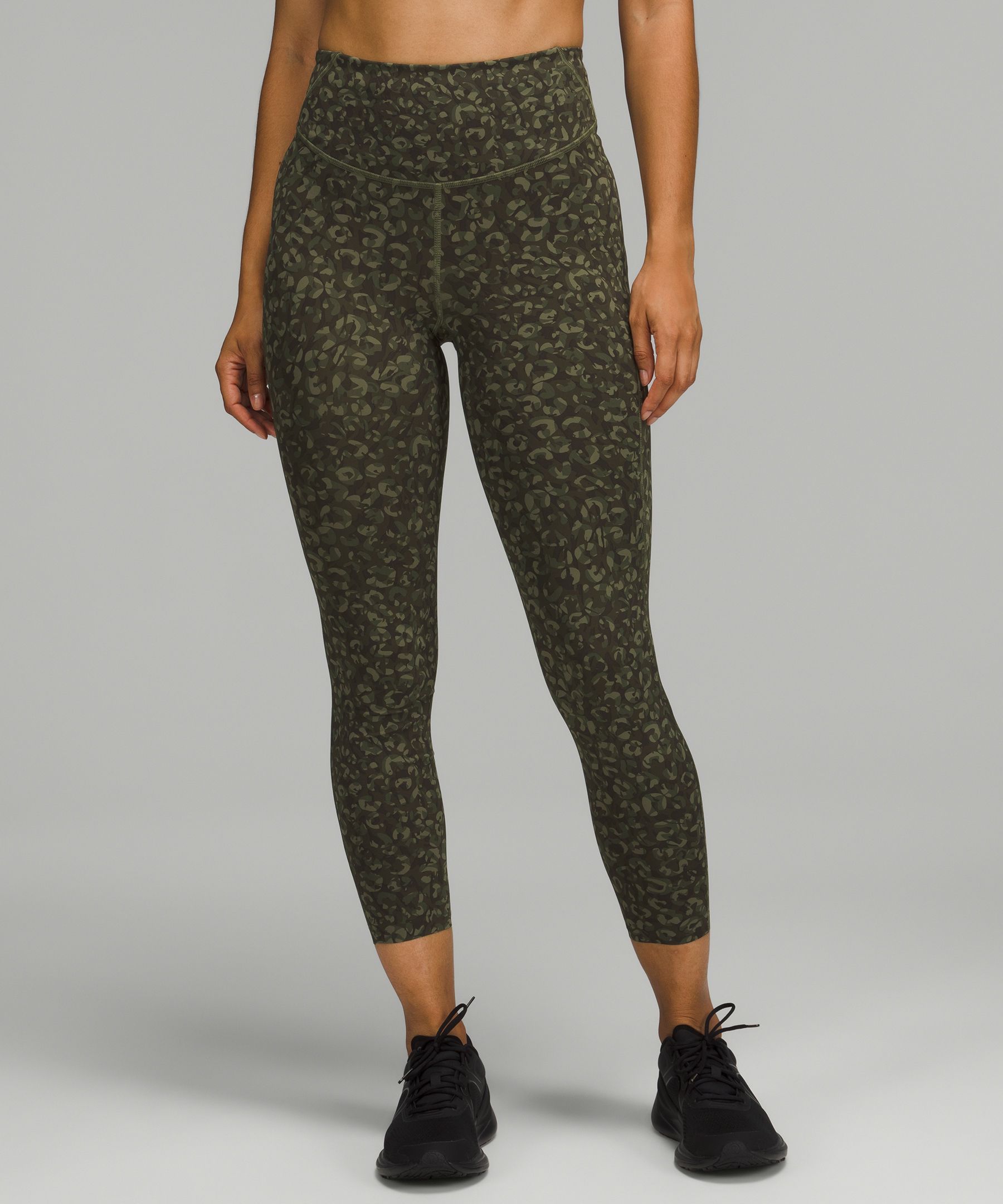 Lululemon Base Pace High-Rise Tight 25 - Estuary Grey Multi - lulu fanatics