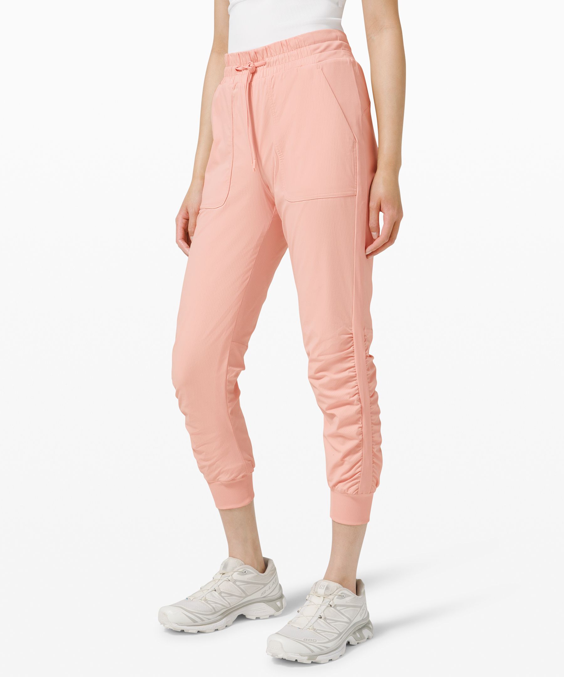 Lululemon Beyond The Studio Joggers In Pink Mist