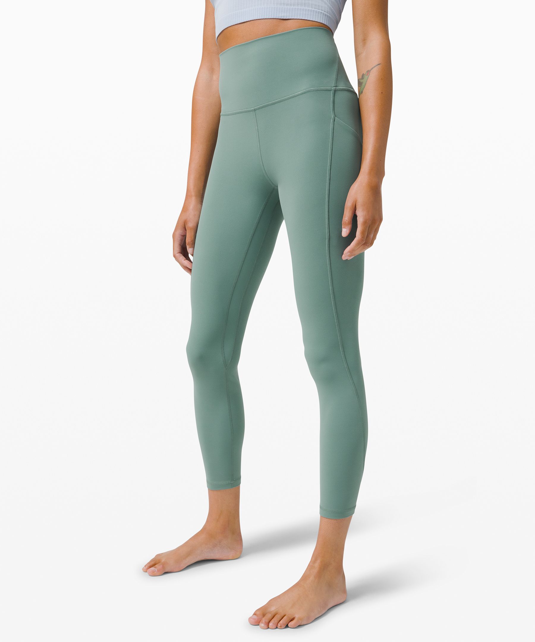 Lululemon Align High-Rise Pant with Pockets 25 - Maldives Green