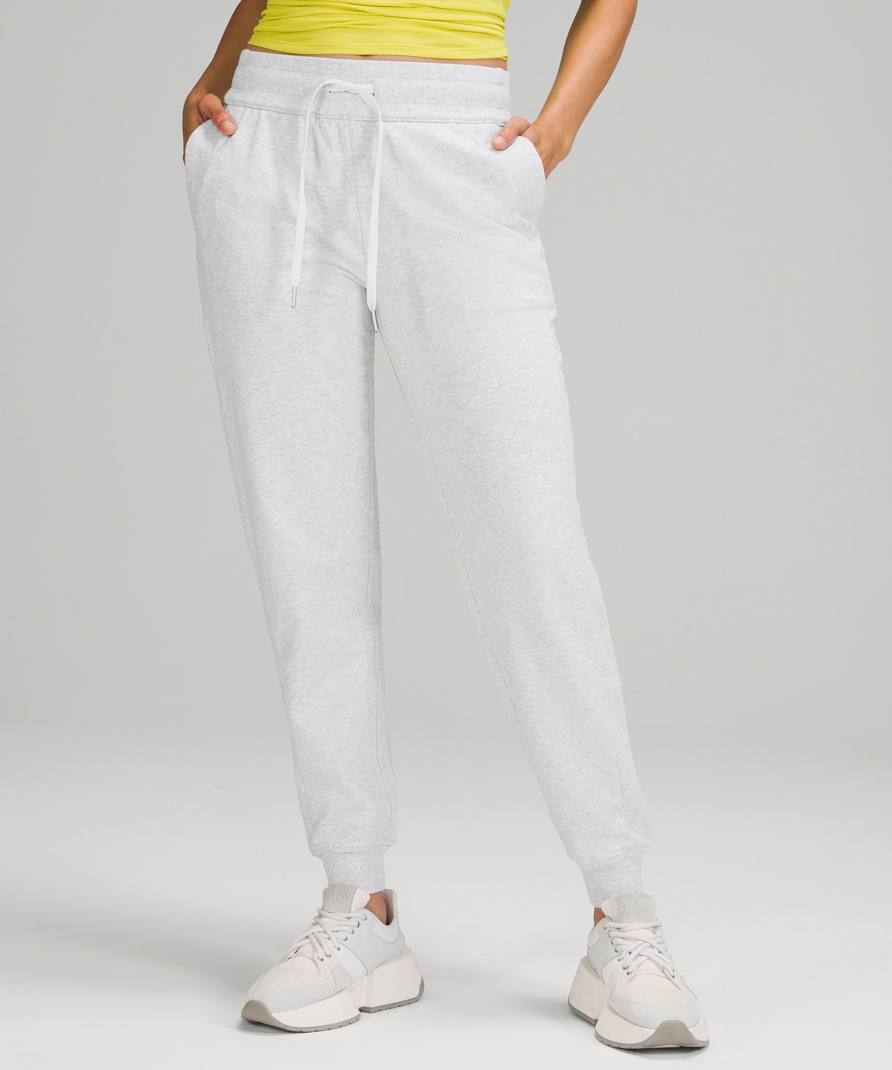 FLX Women's Petalwood High-Waisted Classic French Terry Jogger/Sweatpants -  M