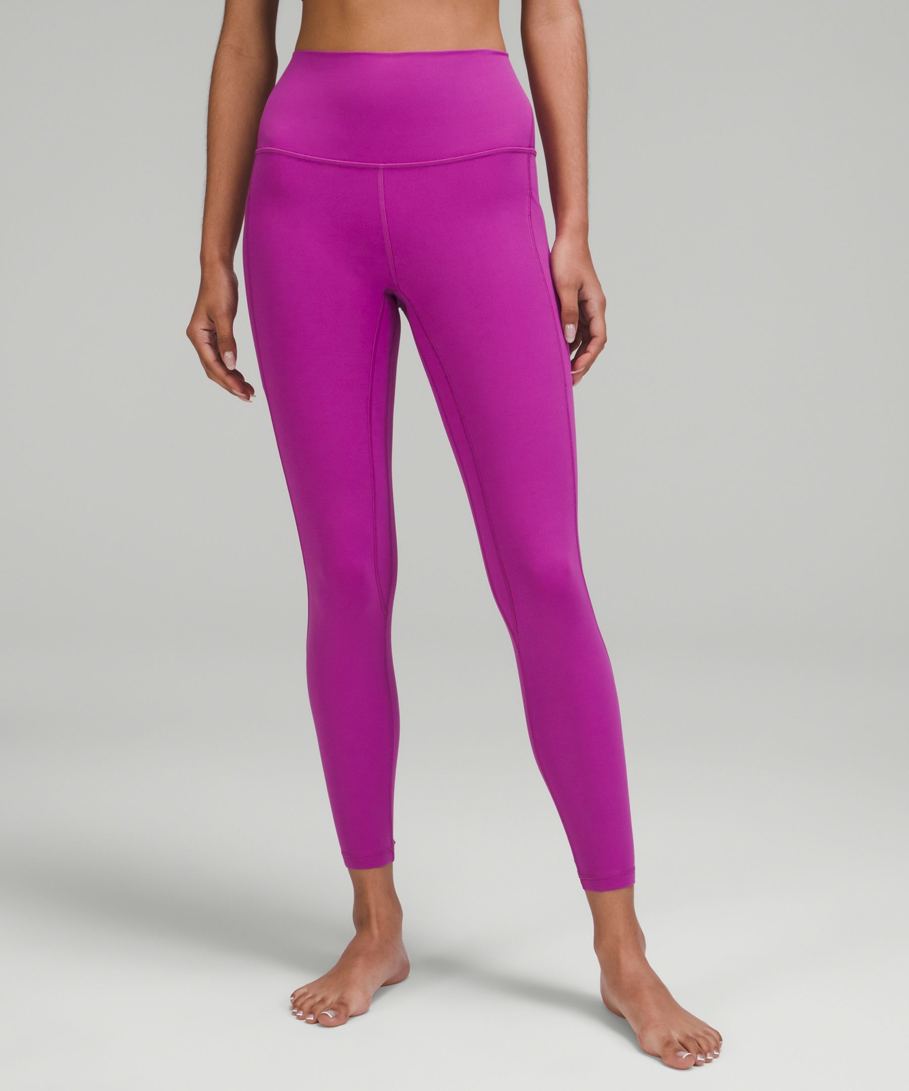 Lululemon Align™ High-rise Pants With Pockets 25 In Vivid Plum