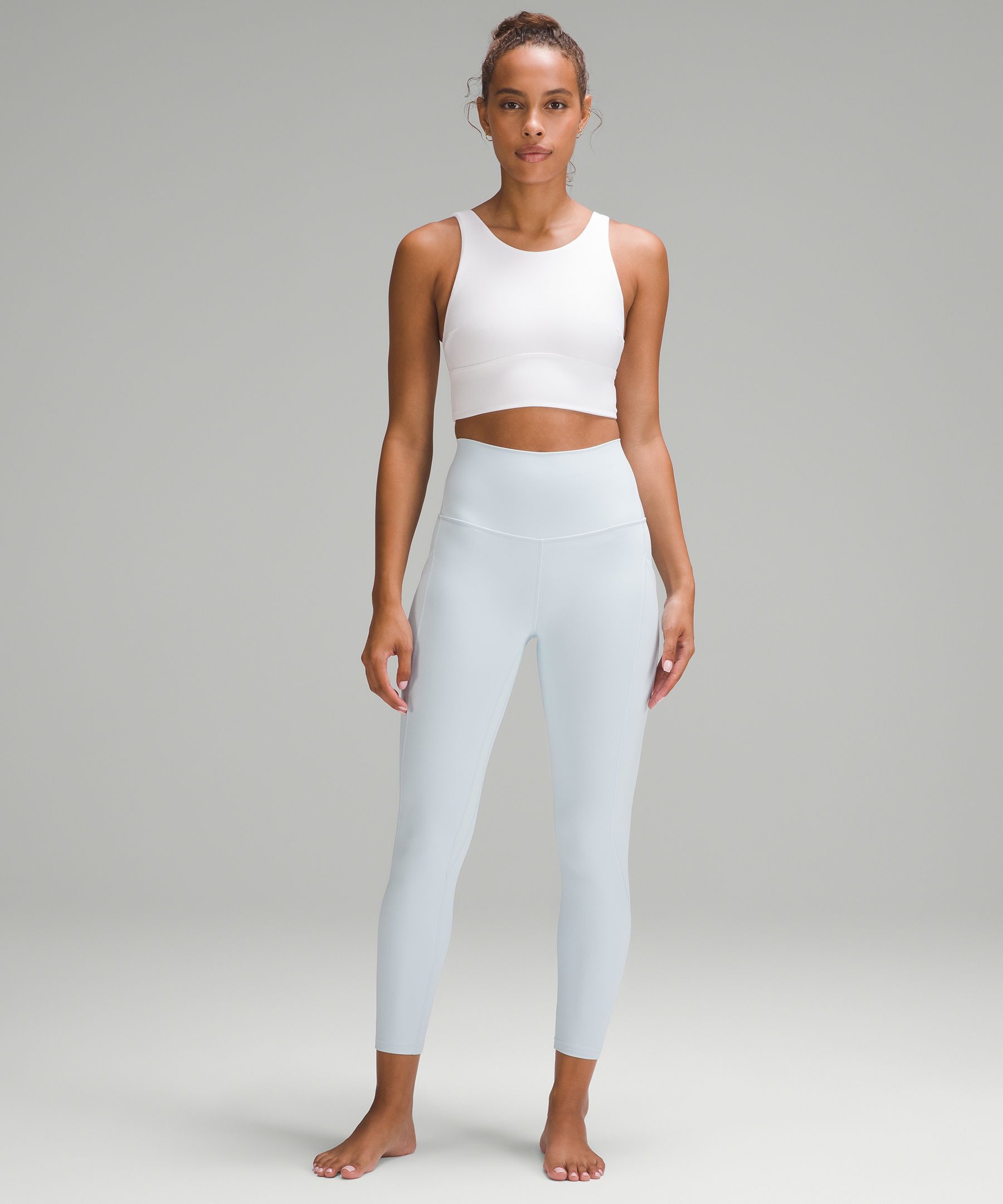 White lulu 2024 lemon leggings