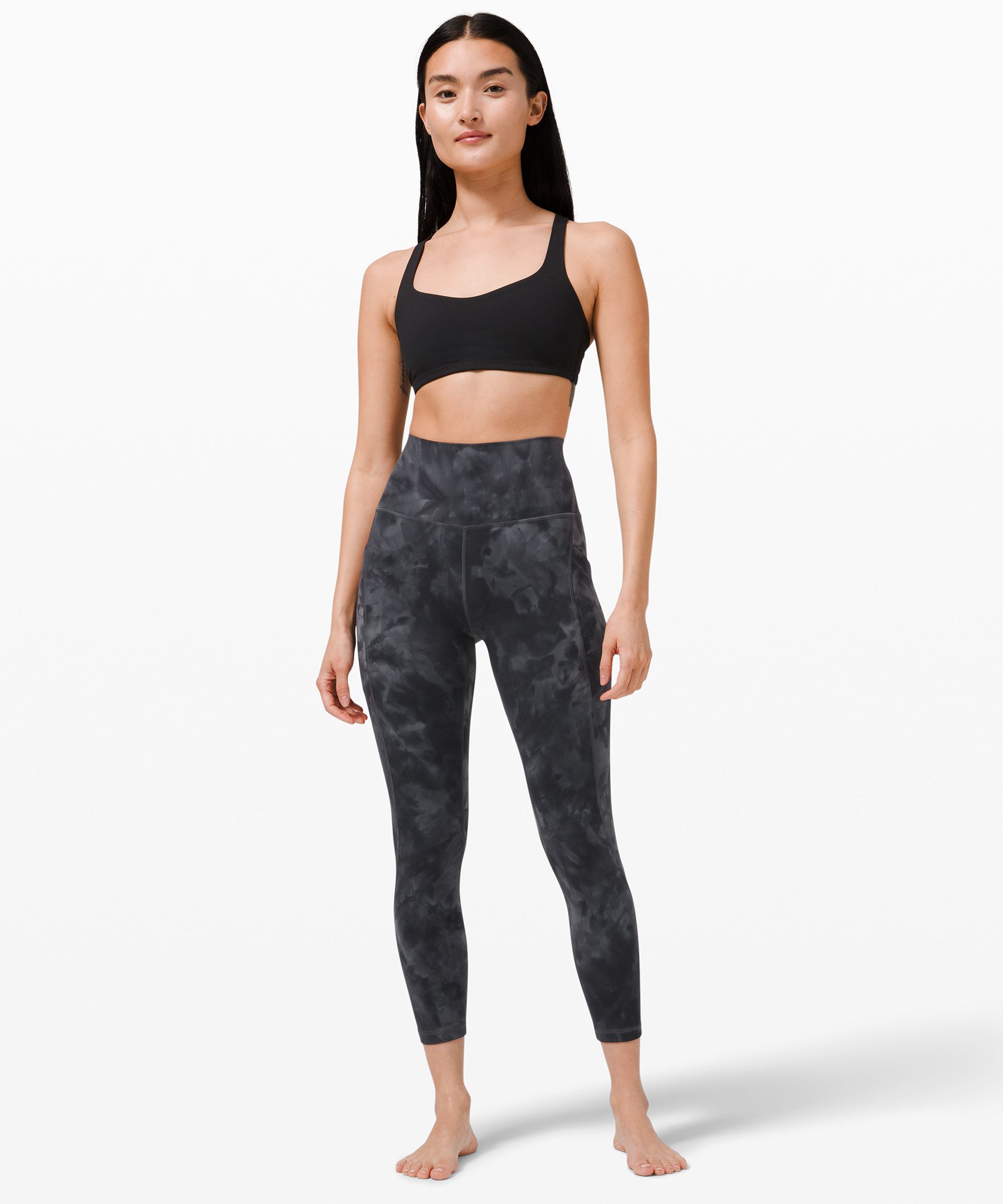 Lululemon Leggings Online Store South Africa - Diamond Dye Pitch