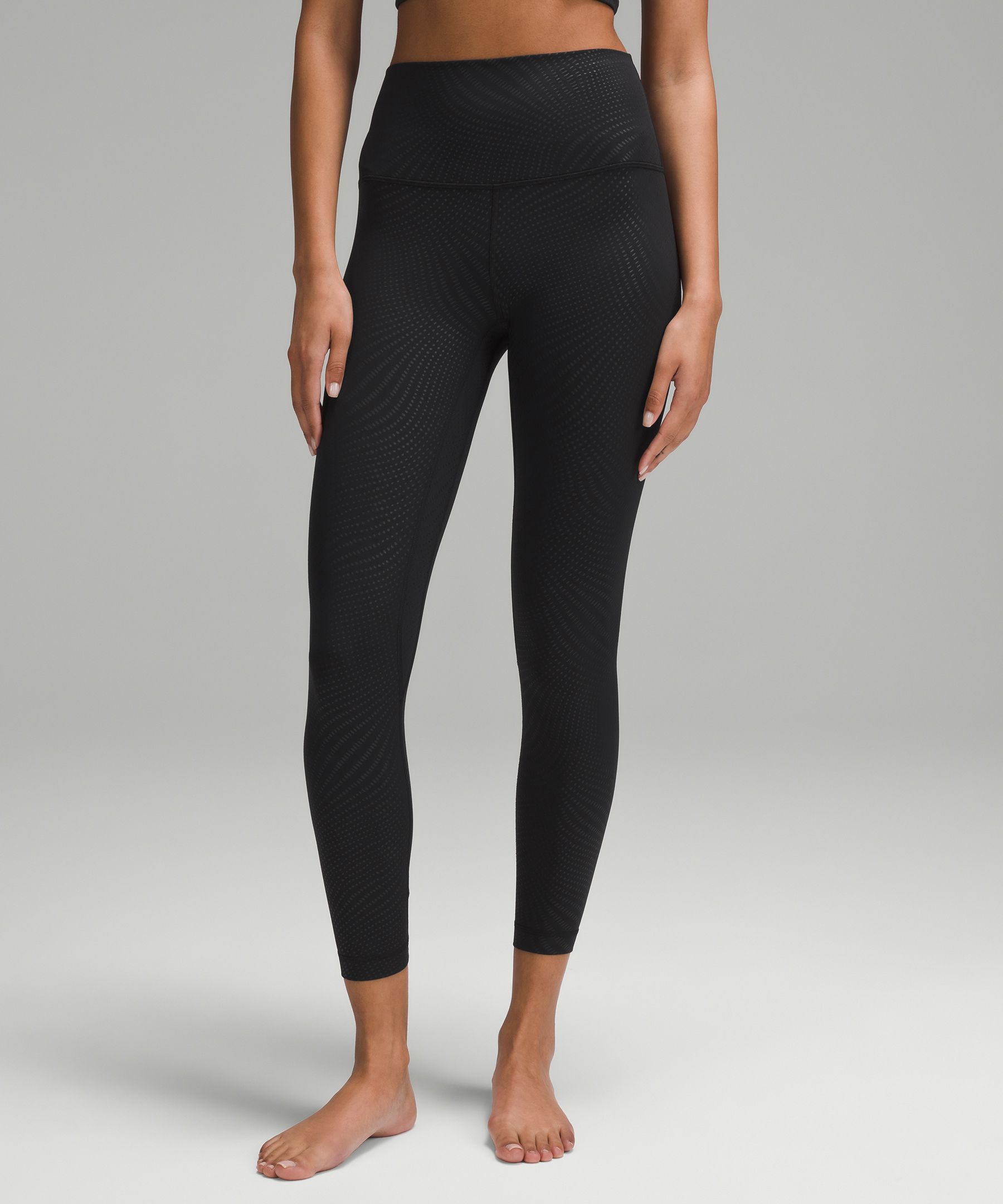 1pc Comfortable Women's Black Yoga Pants With Flared Hem