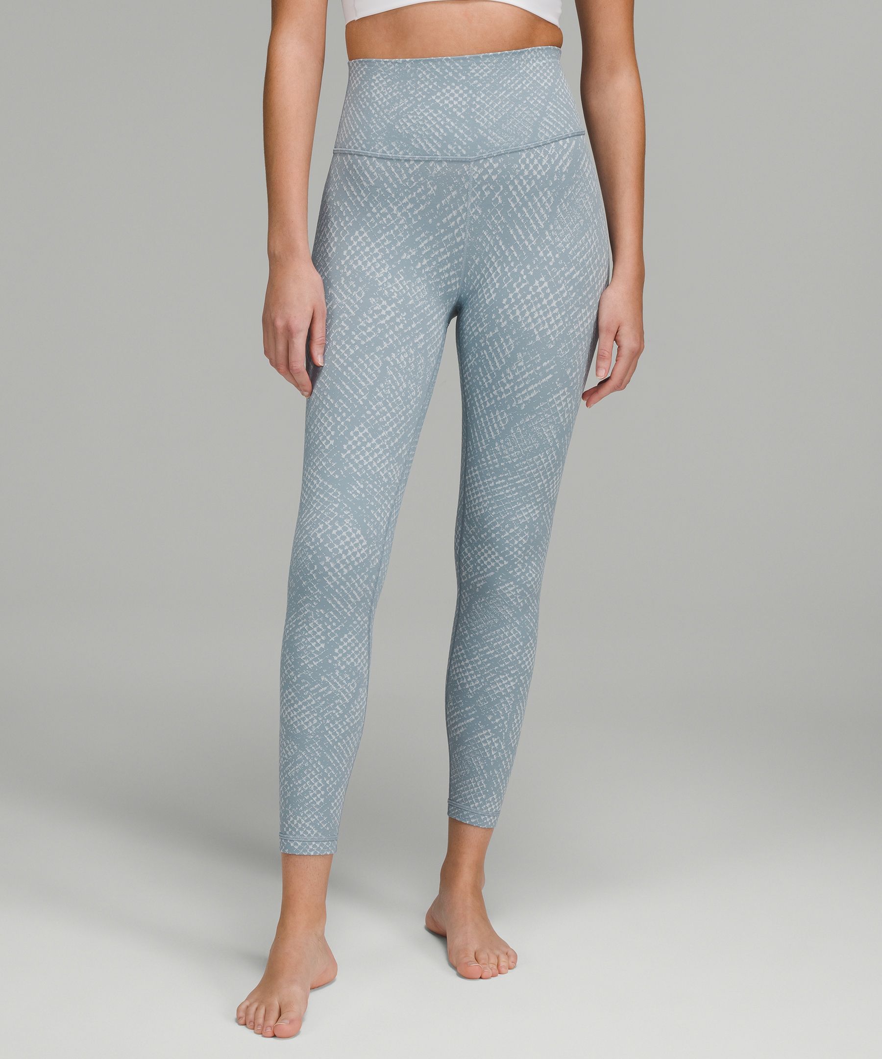 Lululemon Wunder Under High-rise Tights 28 Luxtreme In Chambray