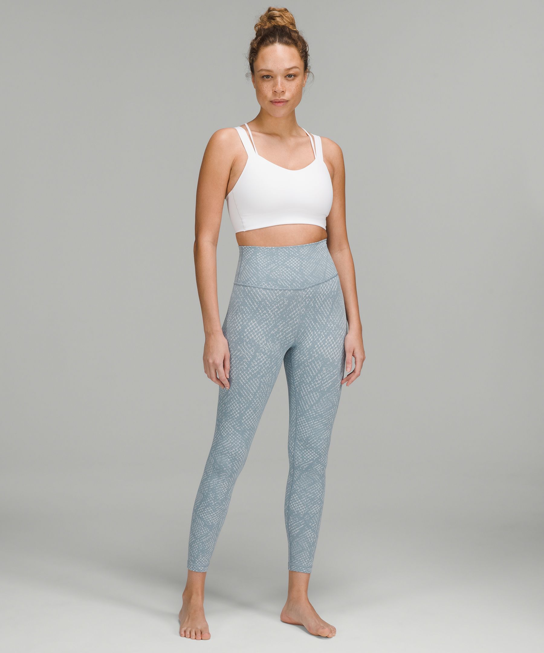 Lululemon Wunder Under High-rise Tights 28 Luxtreme In Chambray