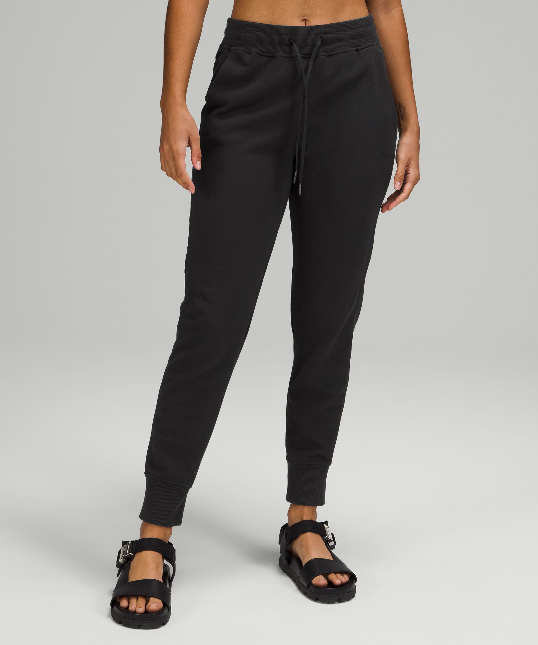 Women's Active French Terry Lightweight Joggers with Pockets