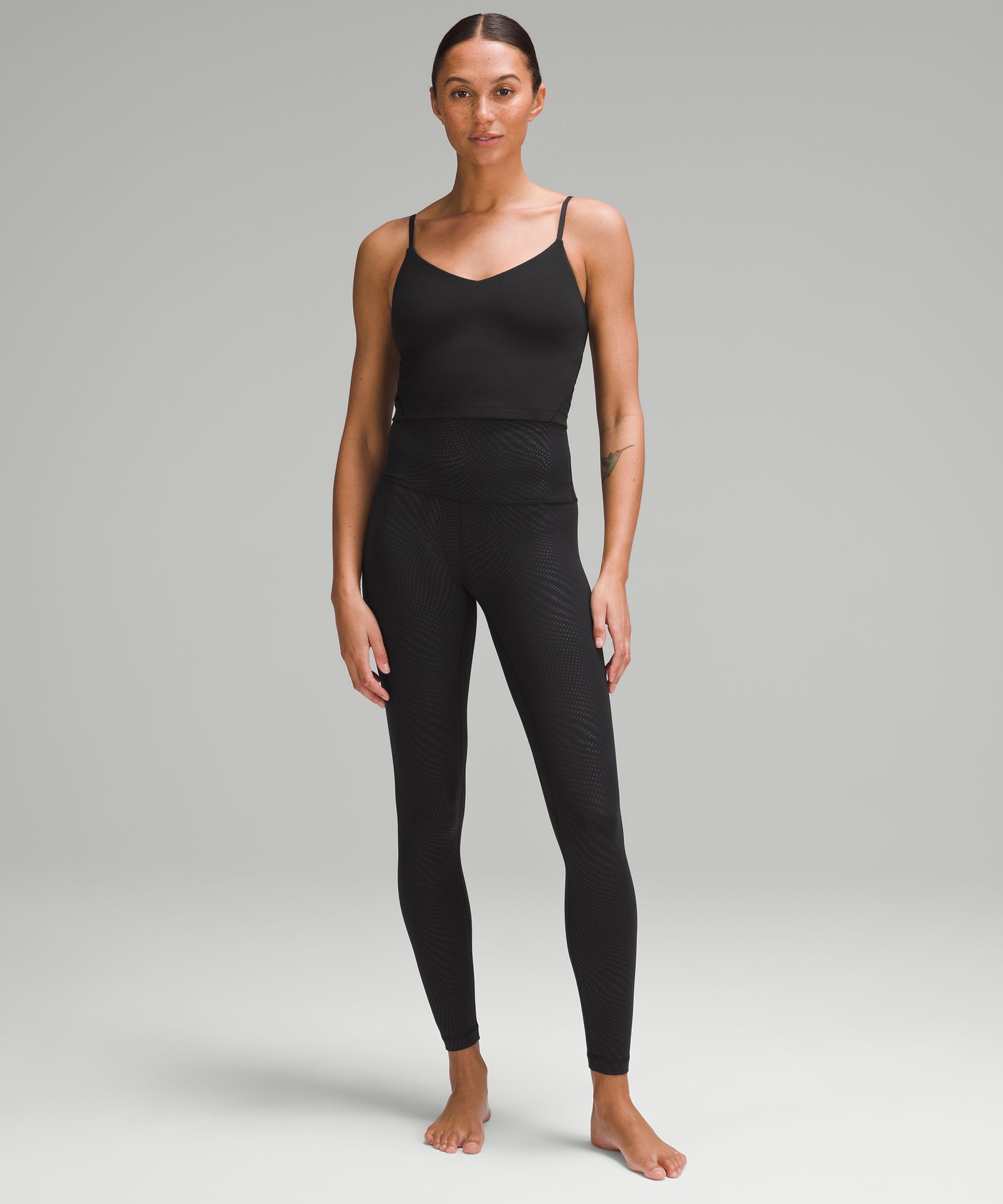 Lululemon fold down flowy yoga pant Black Size 2 - $55 (54% Off