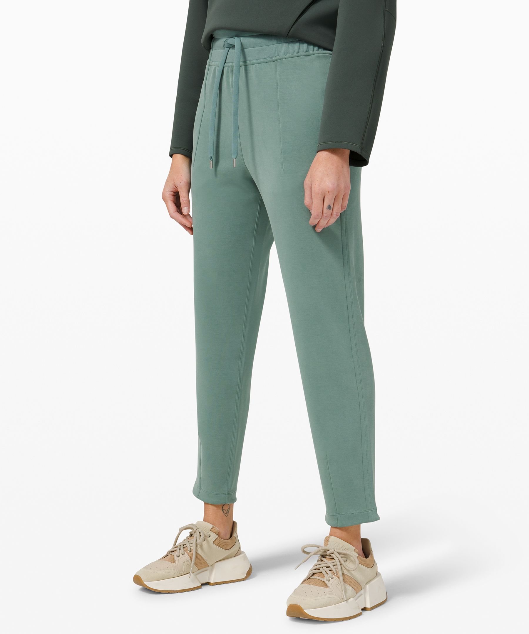 Buy Green High Rise Joggers for Women Online