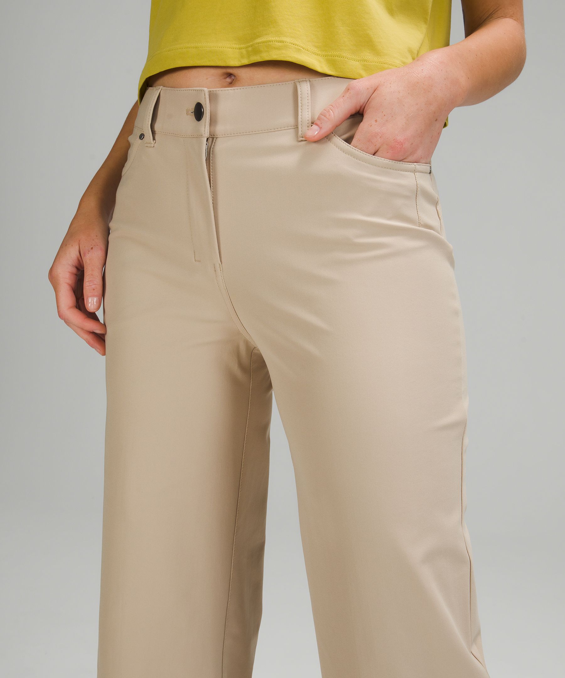 Lululemon City Sleek 5 Pocket High-Rise Wide-Leg Pant Full Length