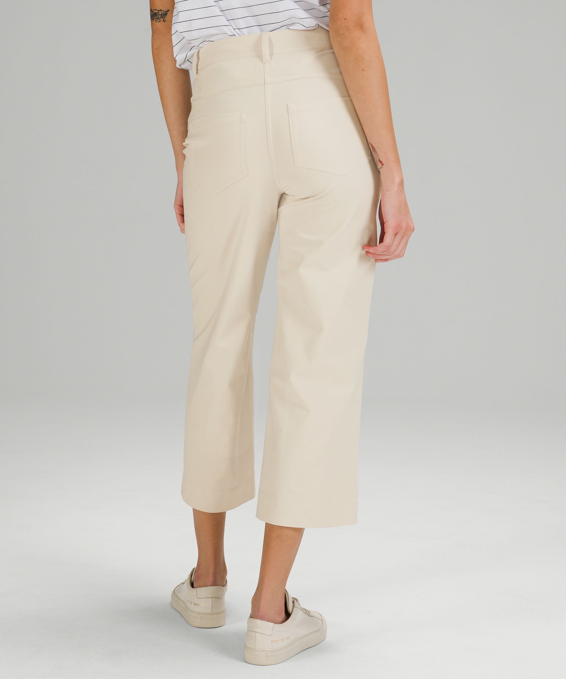 City Sleek 5 Pocket Wide Leg Pant, Trousers