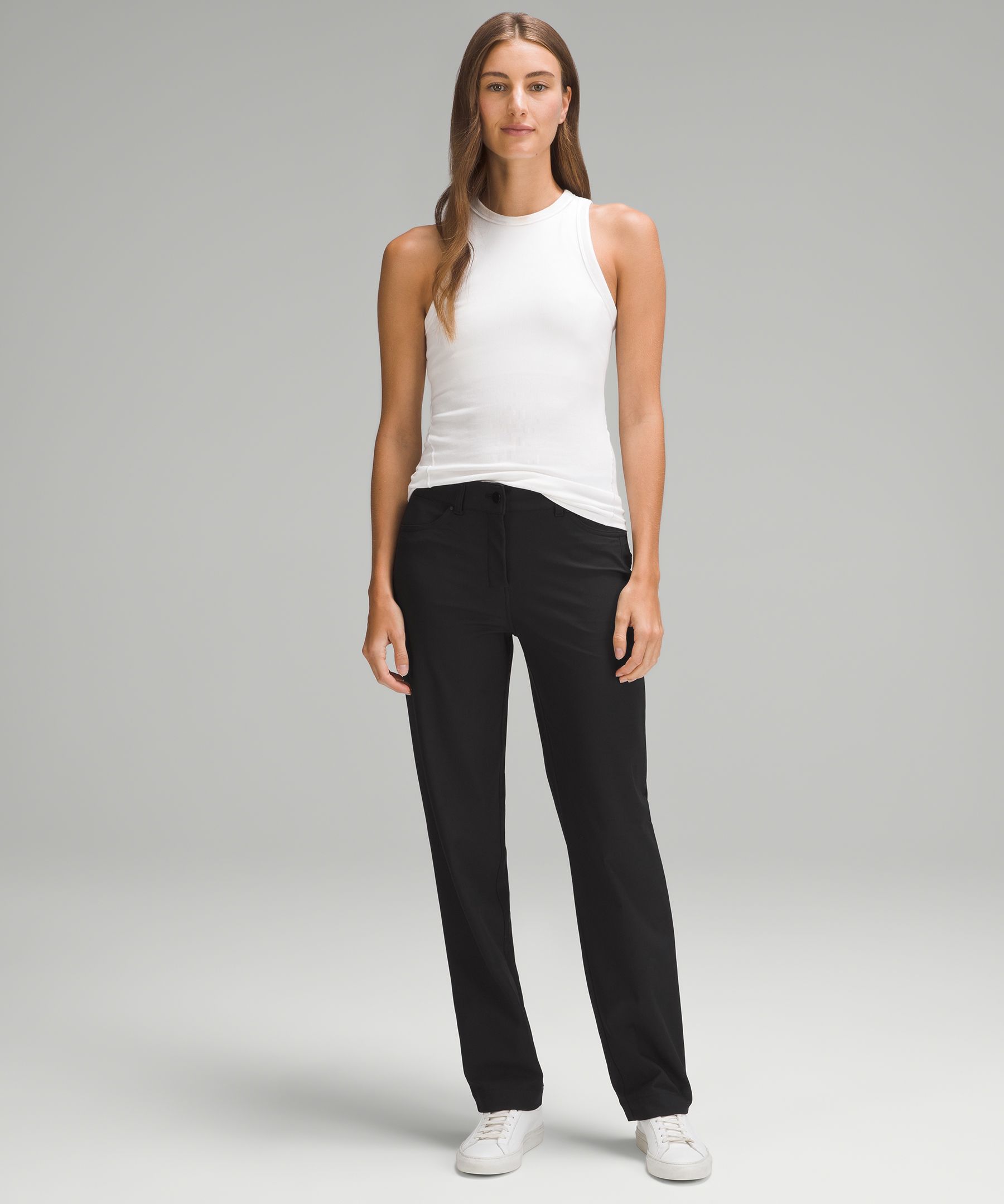 City Sleek 5 Pocket Wide-Leg Pant