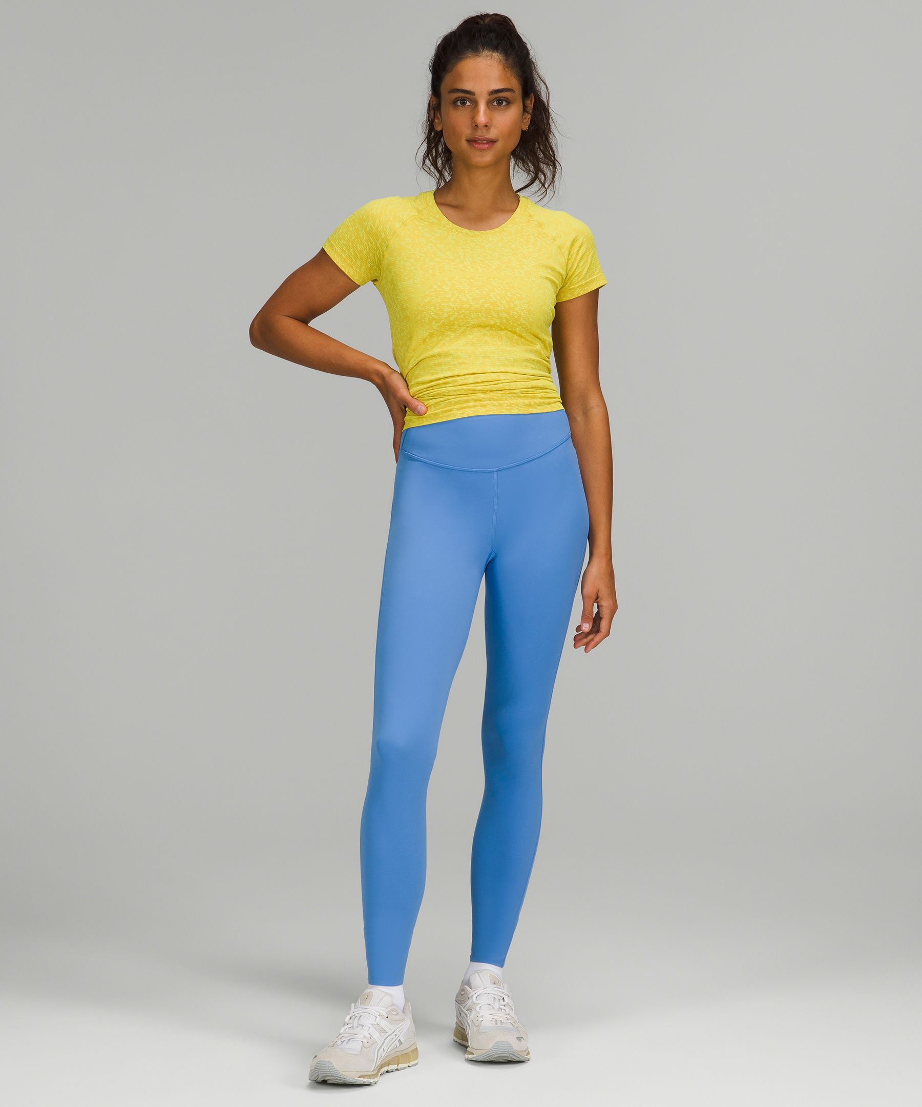 Lululemon Base Pace High-Rise Tights 28 Brushed Nulux - ShopStyle