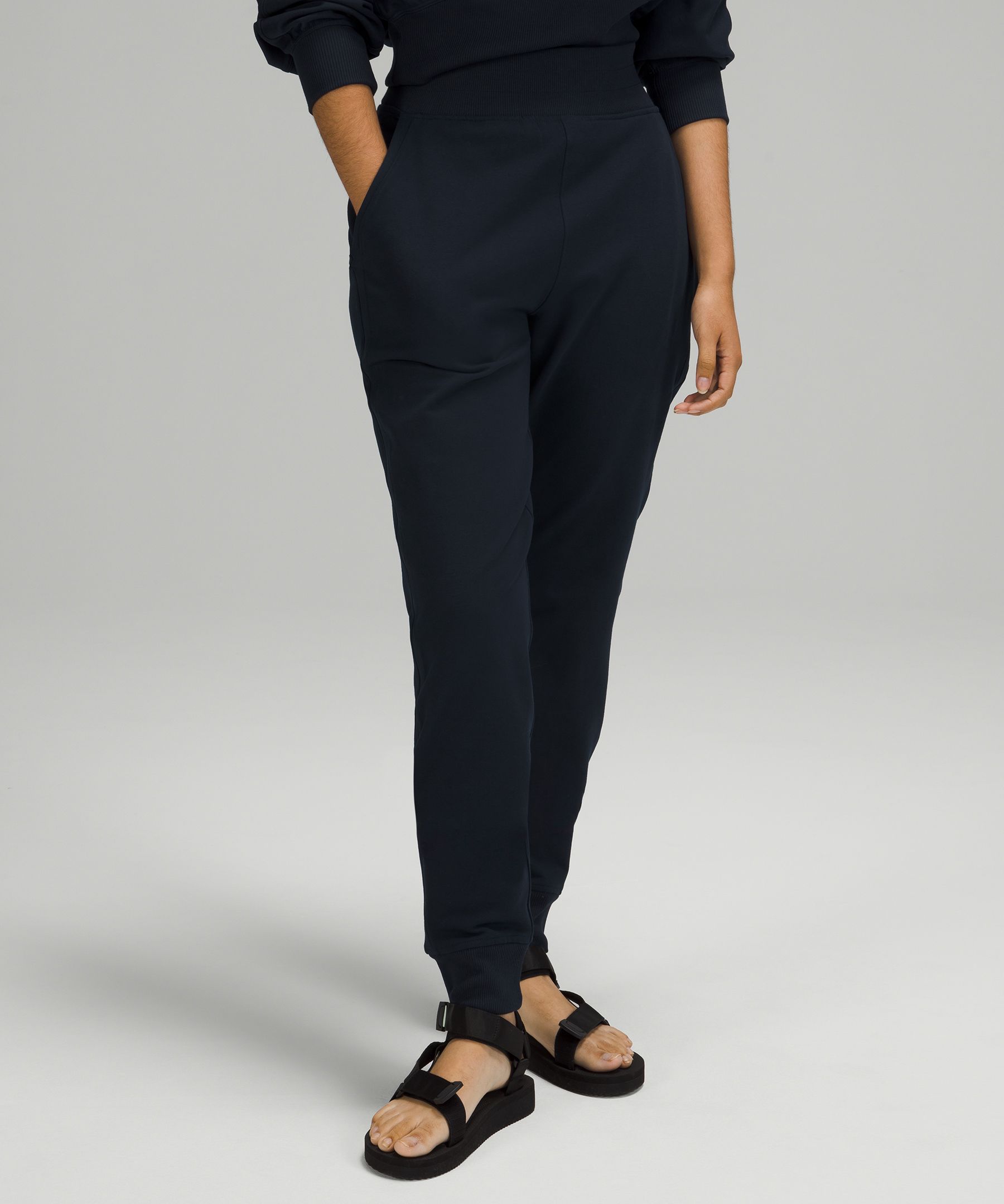 Lululemon LA Warm Down High-Rise Jogger - Lemon Chiffon - lulu