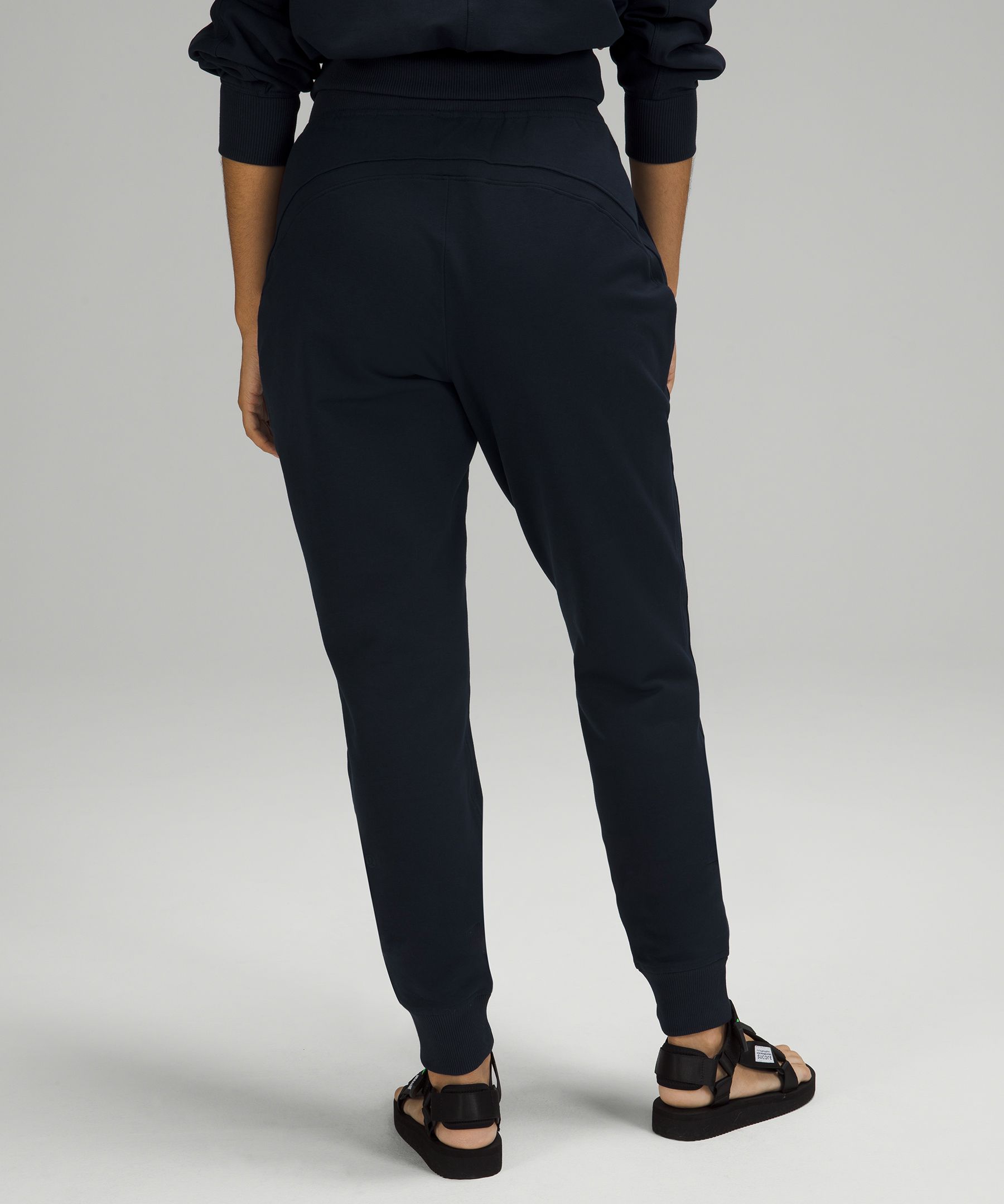 Warm down high outlet rise jogger lululemon