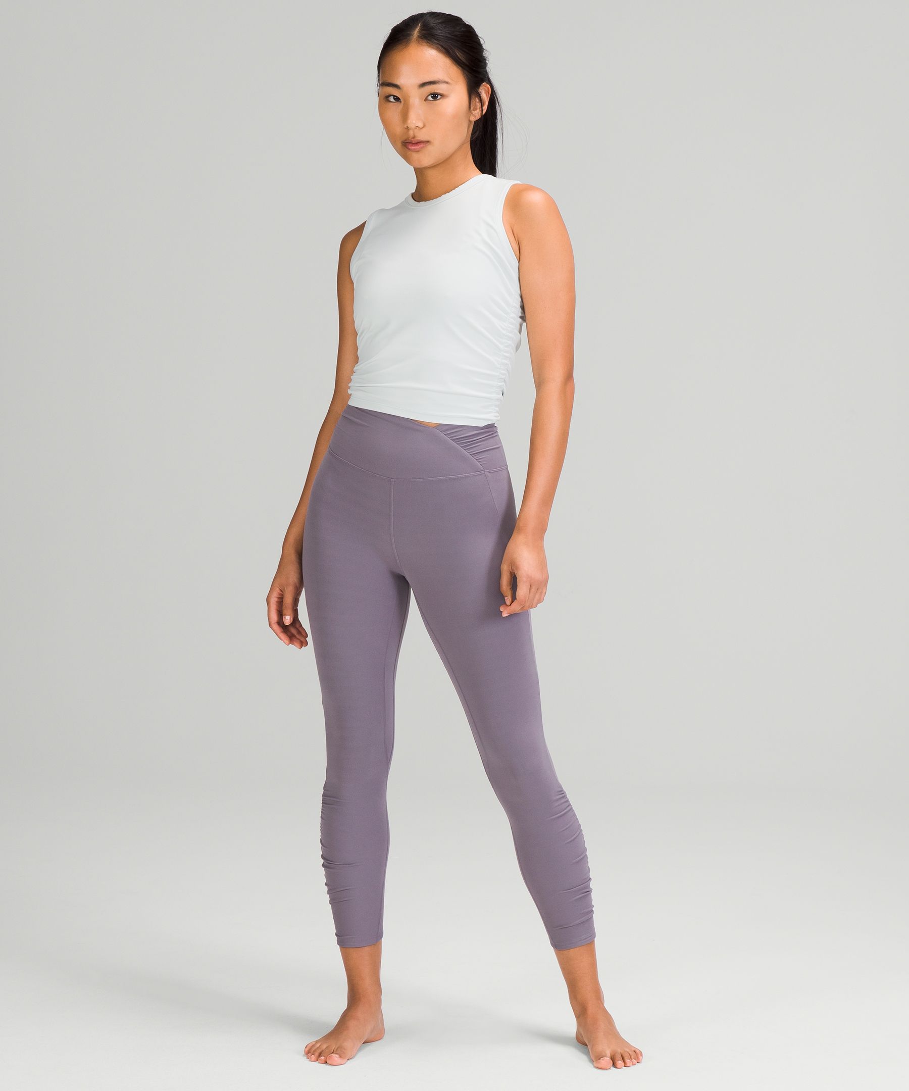 Lululemon Ruched Waist Leggings With